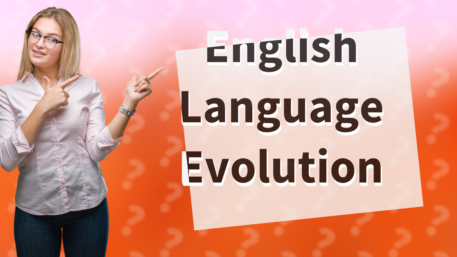 English Language Evolution