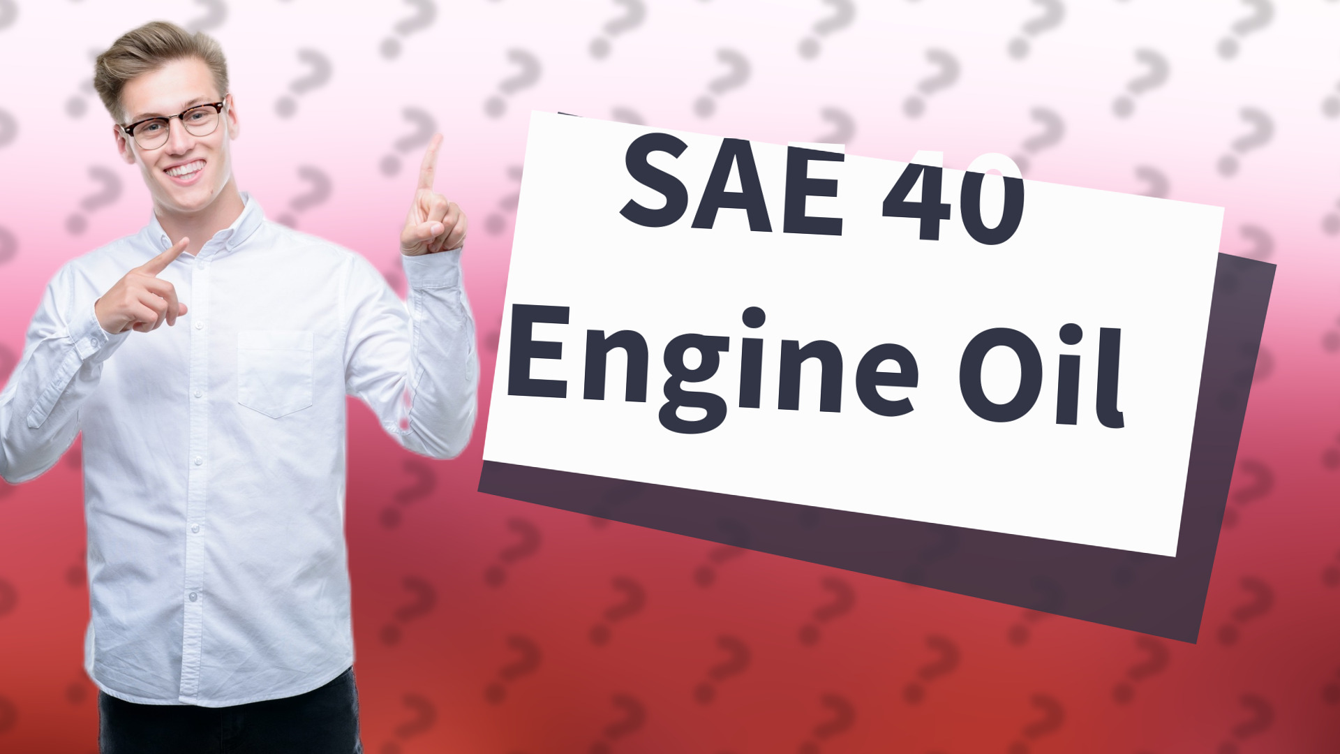 SAE 40 Engine Oil