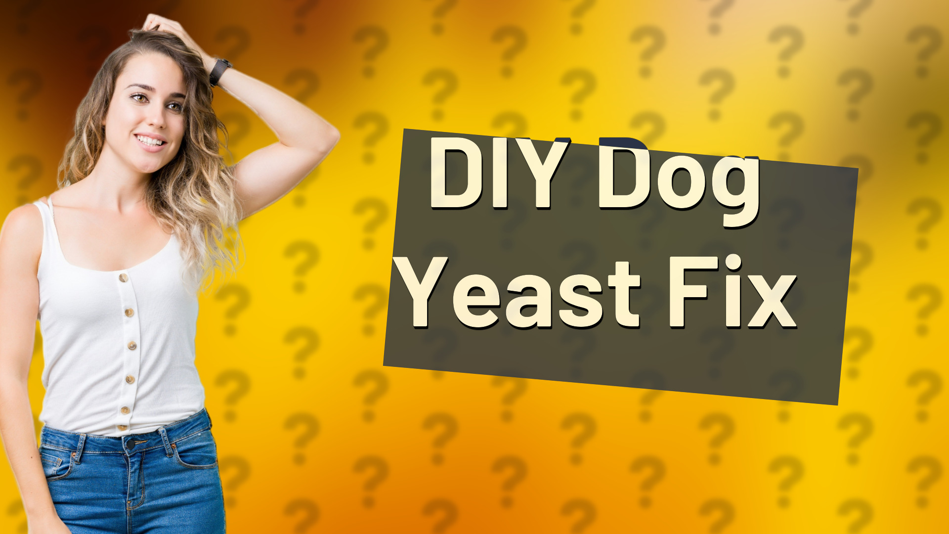 DIY Dog Yeast Fix