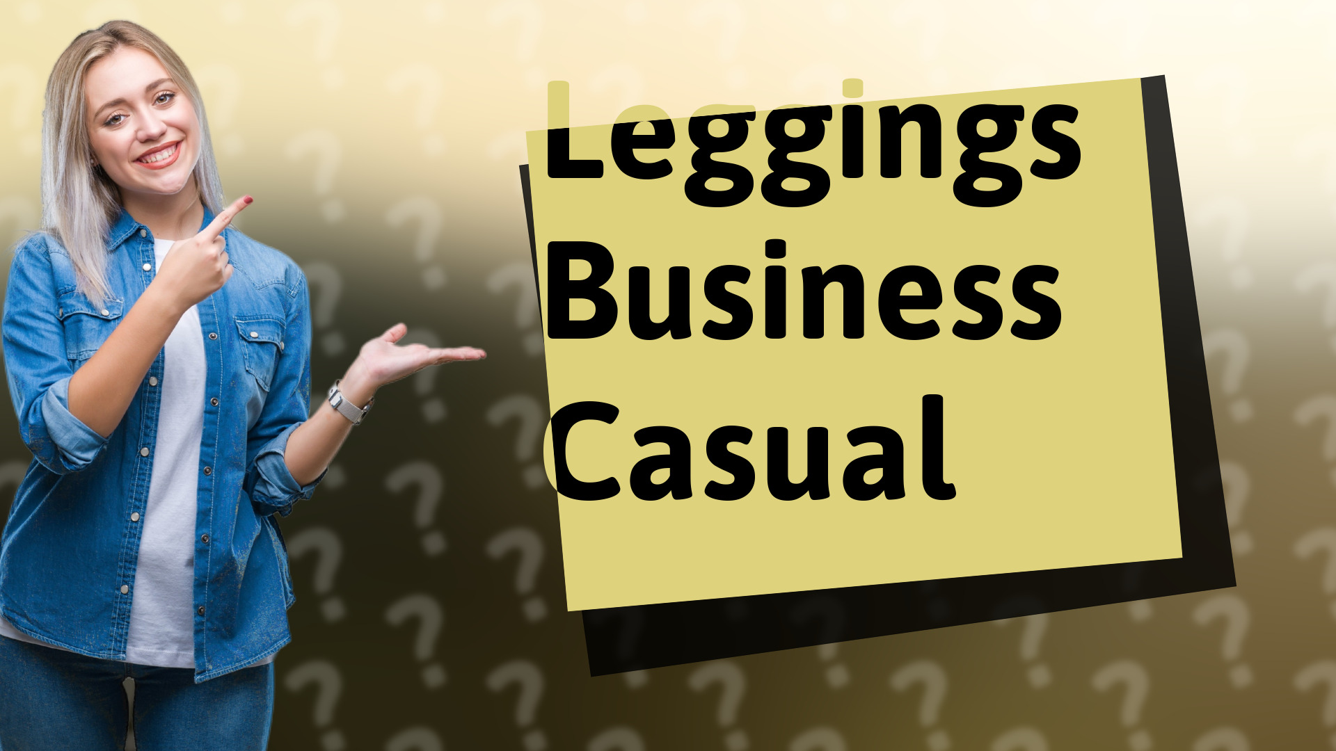 Leggings Business Casual