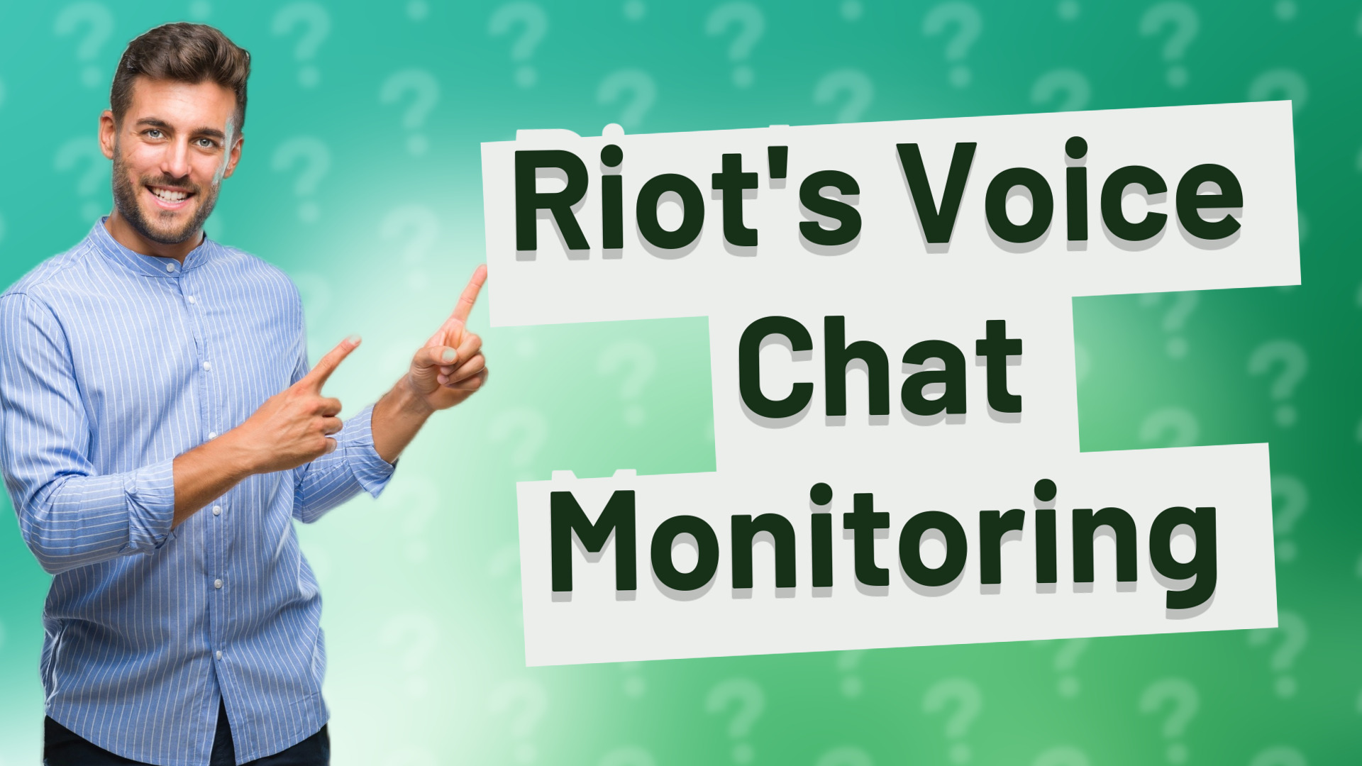 Riot's Voice Chat Monitoring