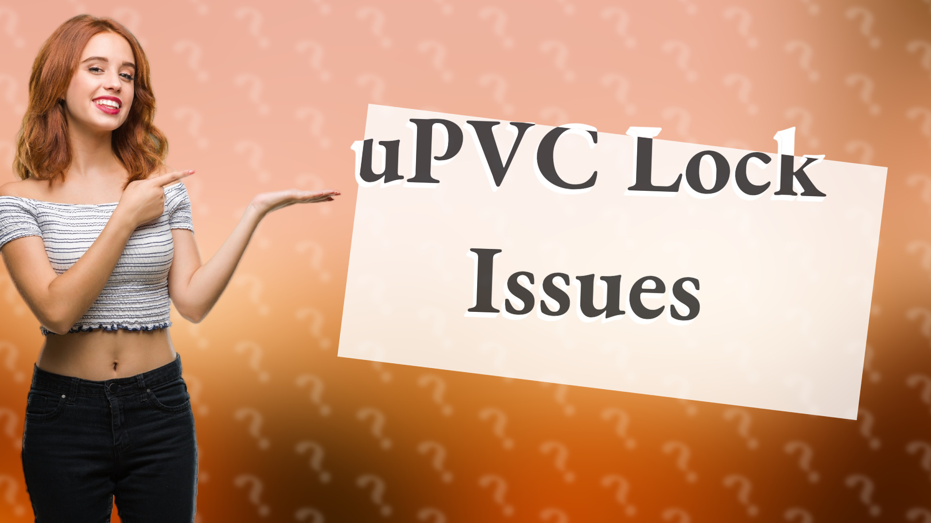 uPVC Lock Issues