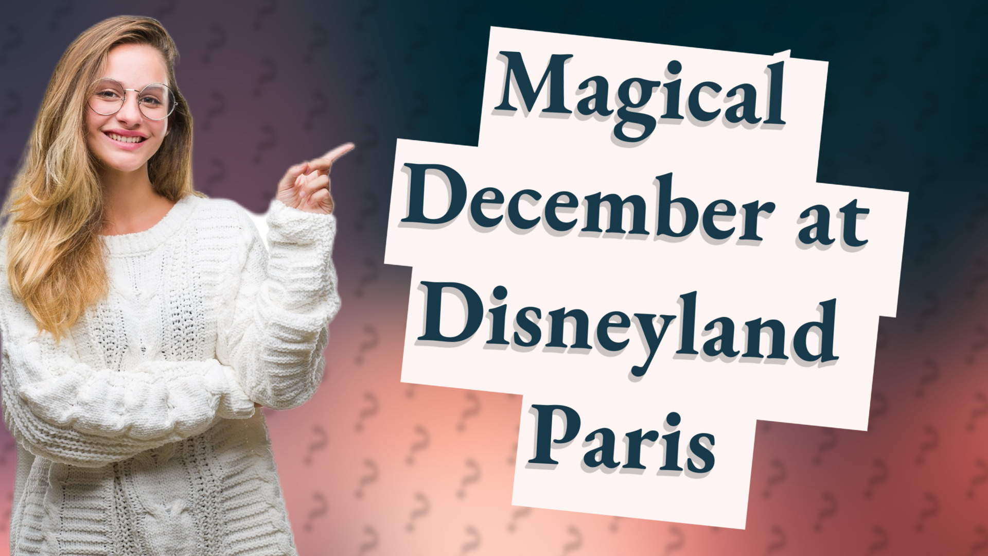 Magical December at Disneyland Paris
