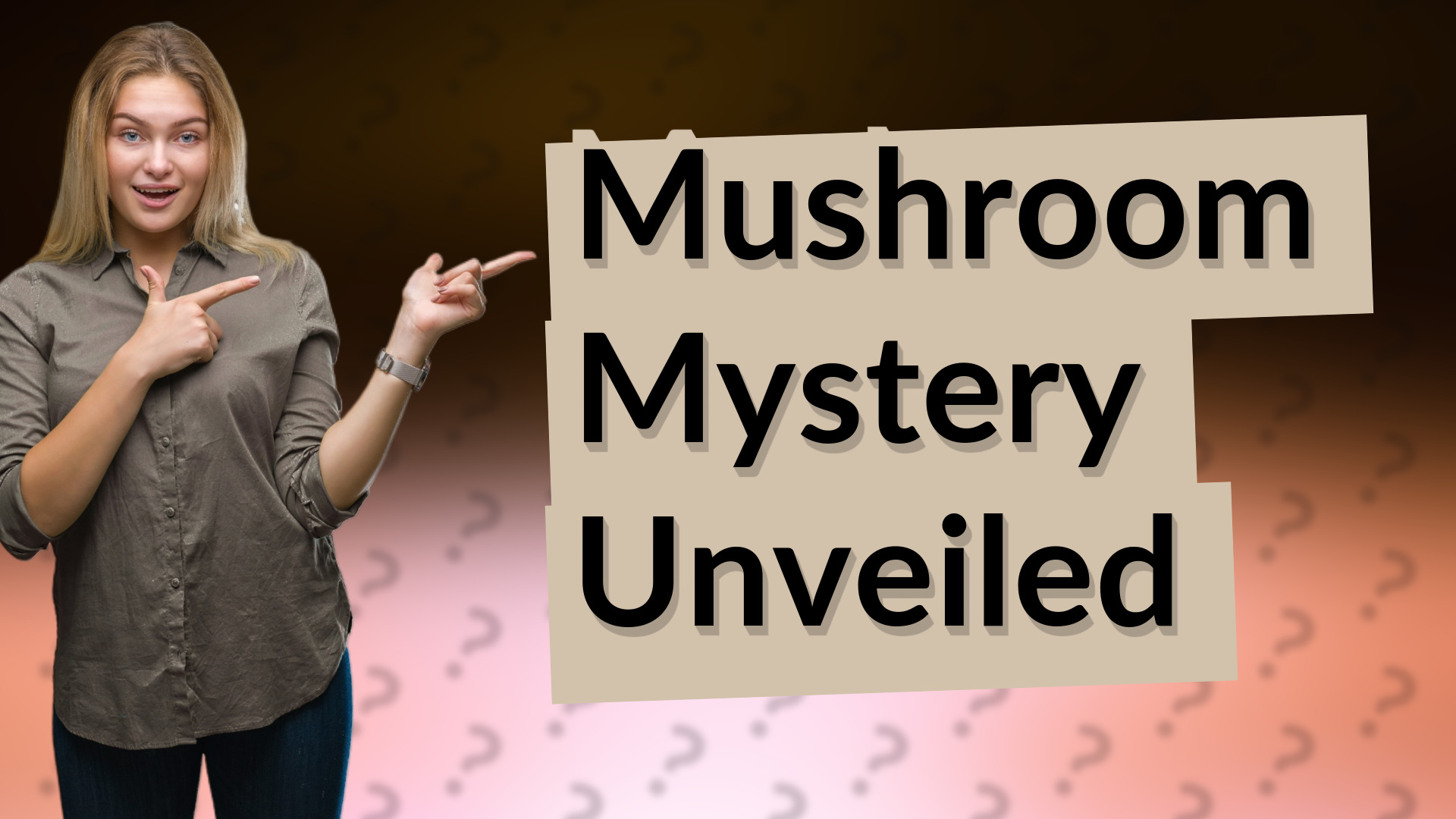 Mushroom Mystery Unveiled