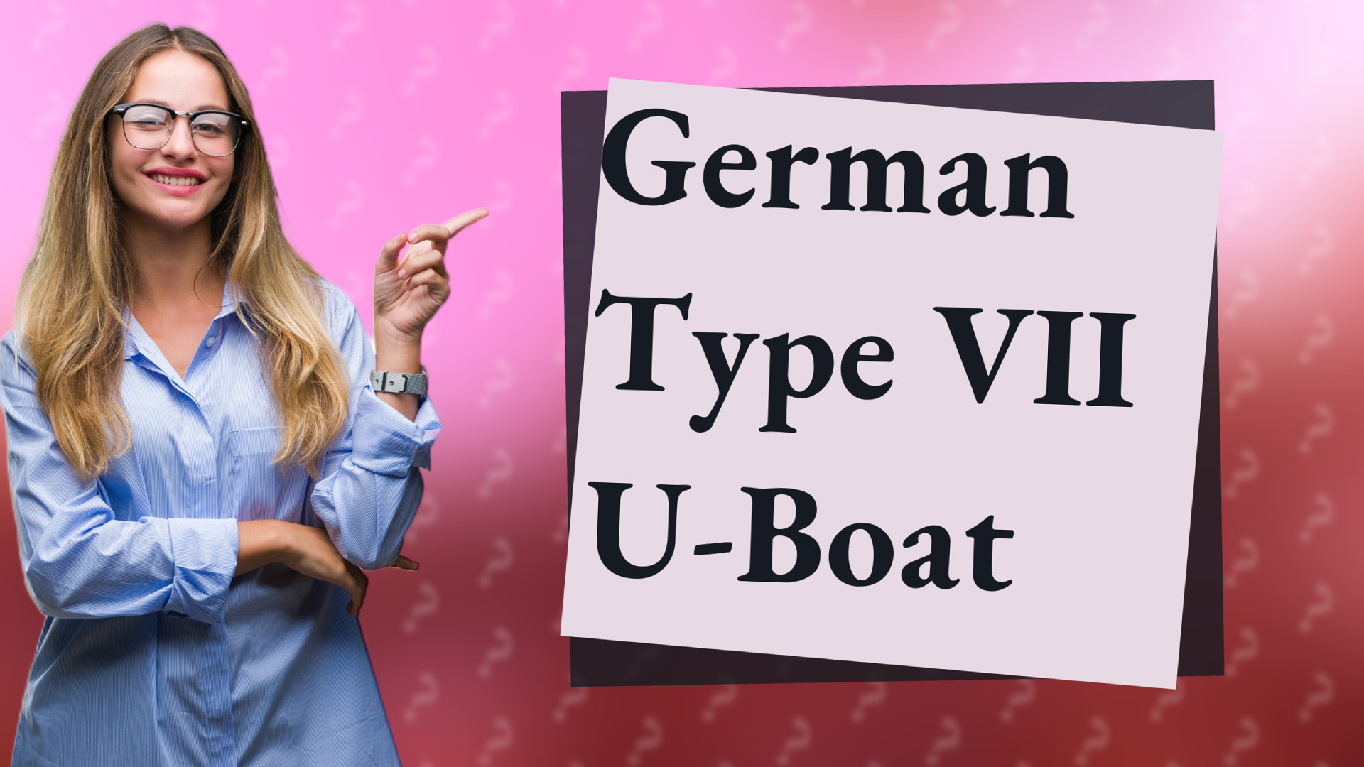 German Type VII U-Boat
