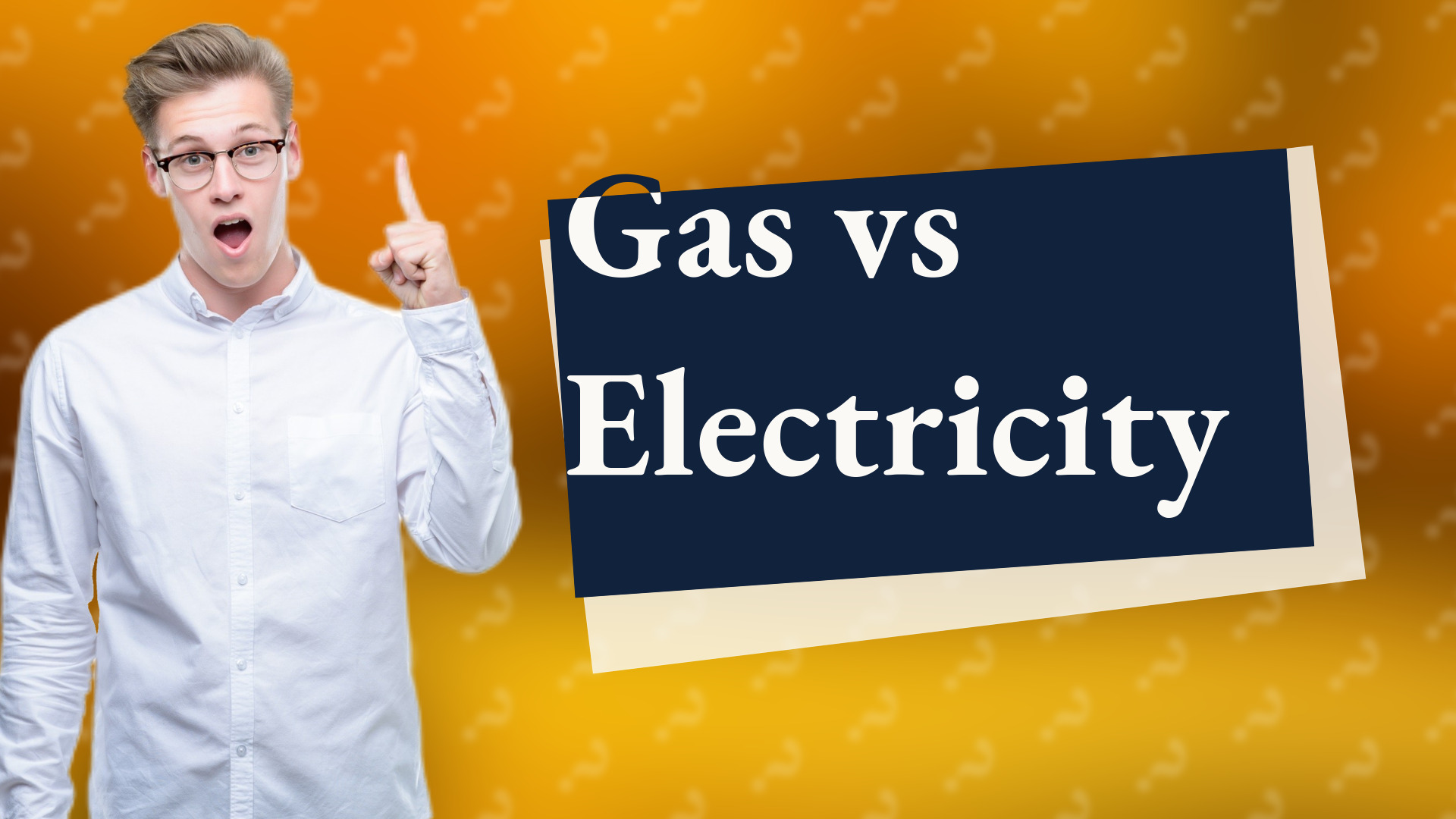 Gas vs Electricity
