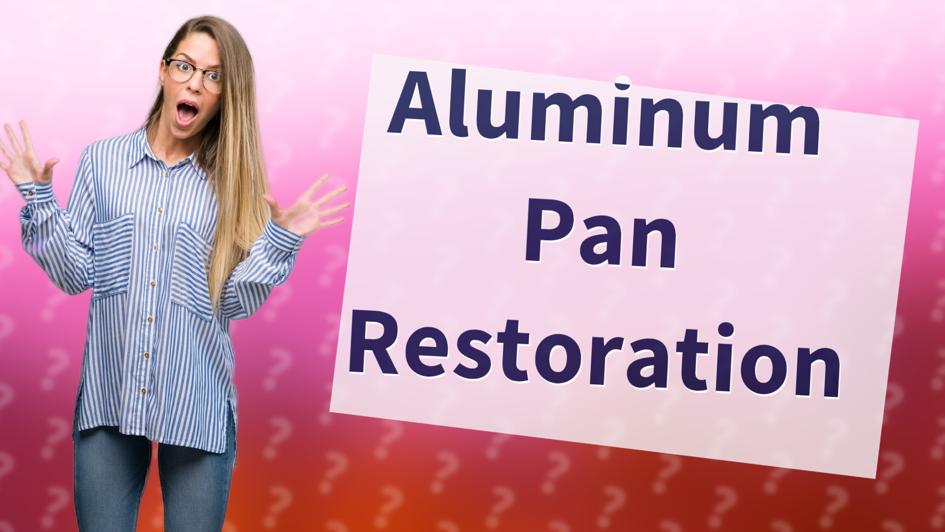 Aluminum Pan Restoration