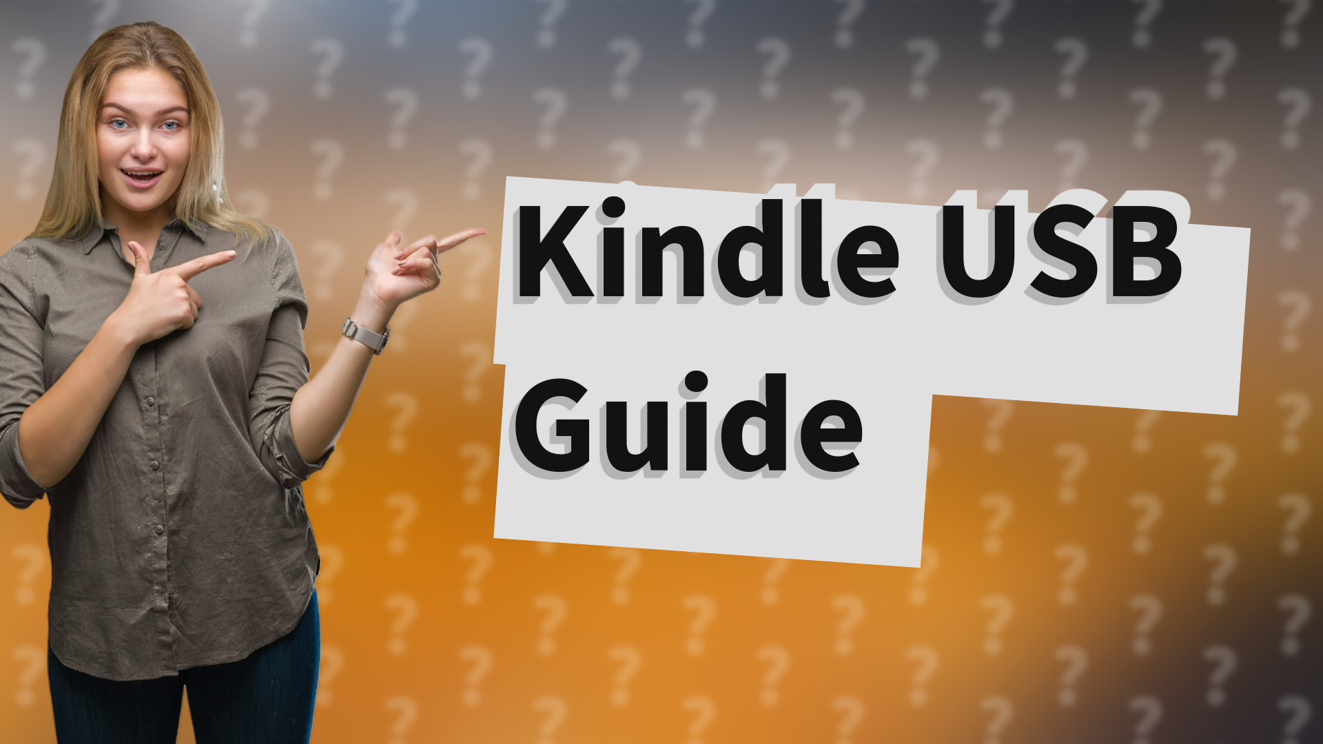 Kindle USB Guide