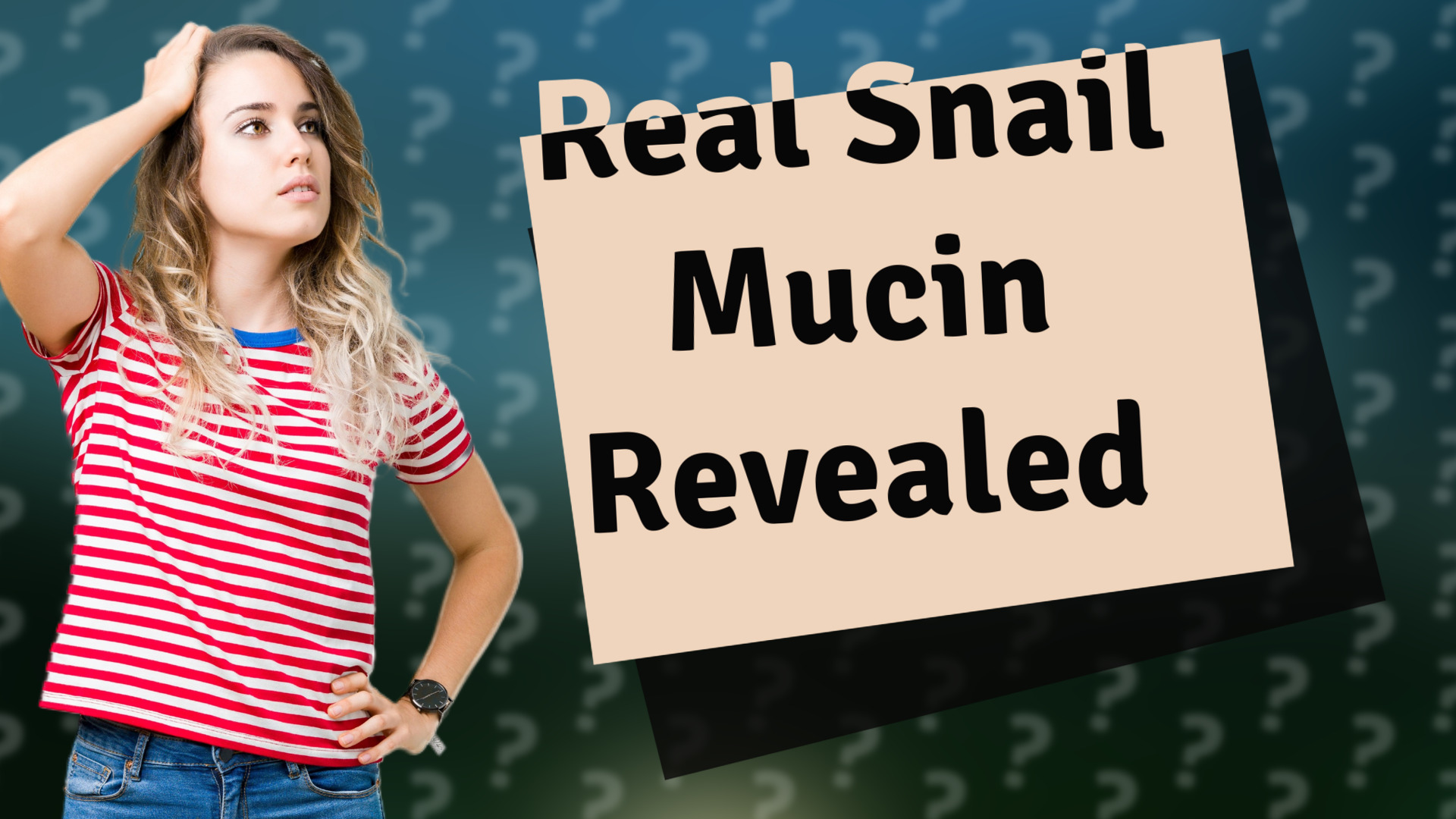 Real Snail Mucin Revealed