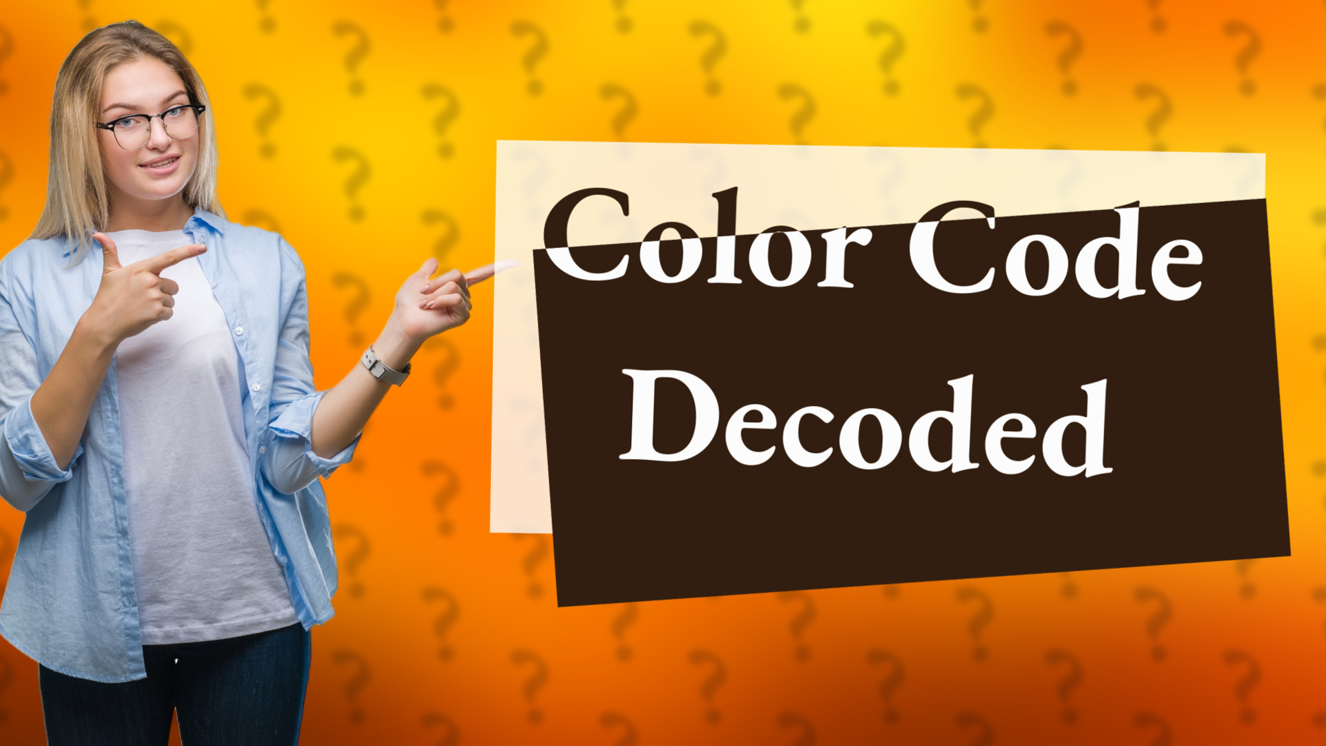 Color Code Decoded