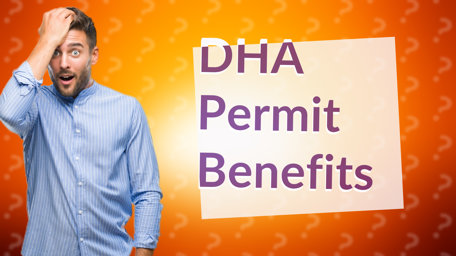 DHA Permit Benefits