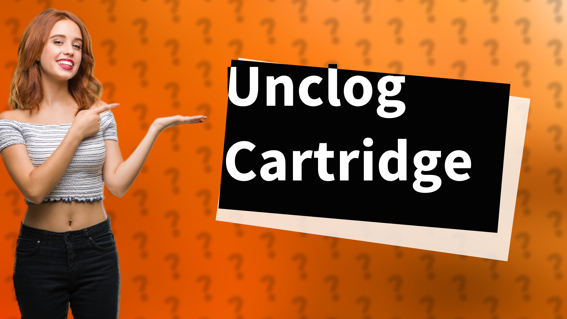 Unclog Cartridge