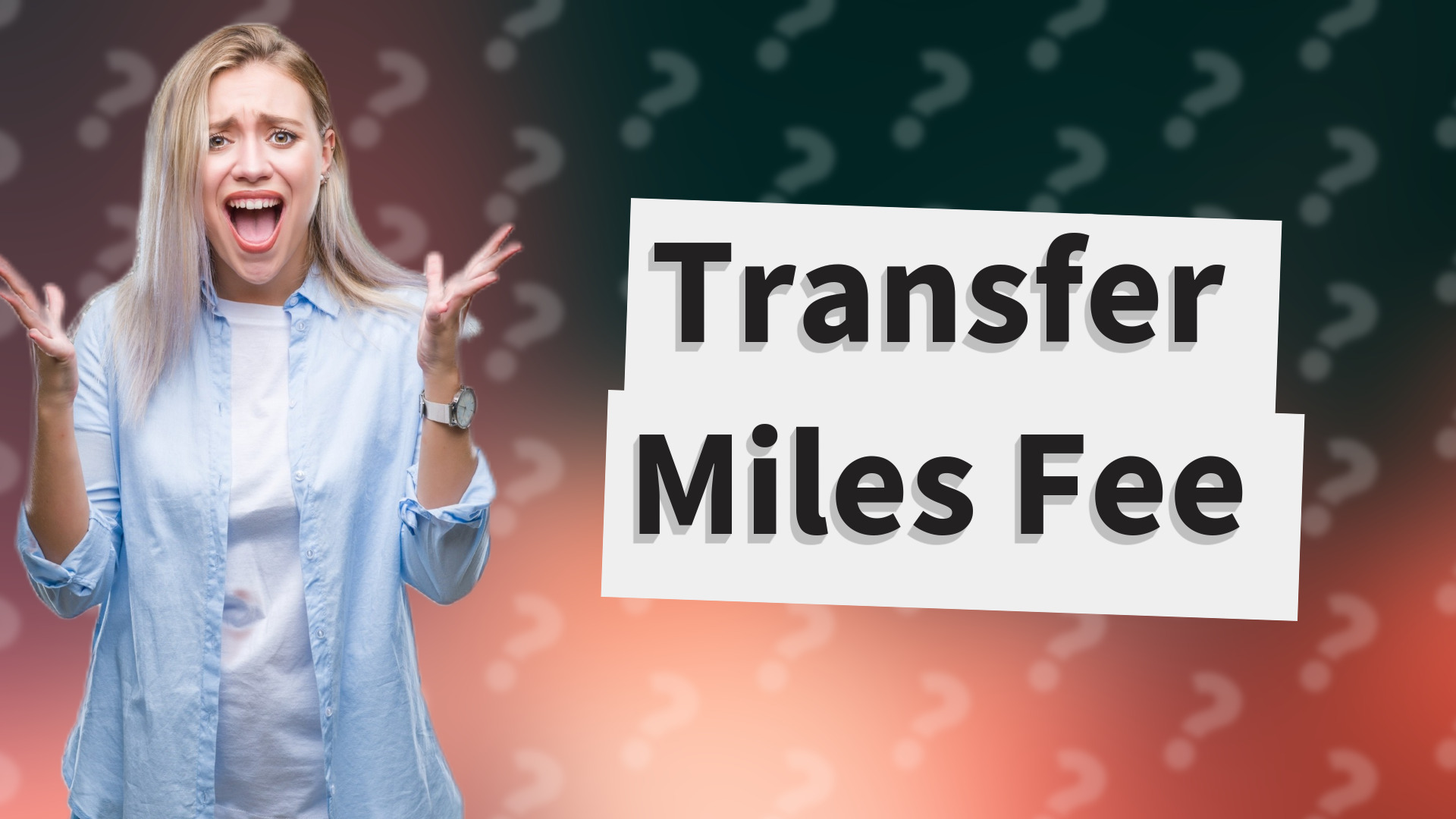 Transfer Miles Fee