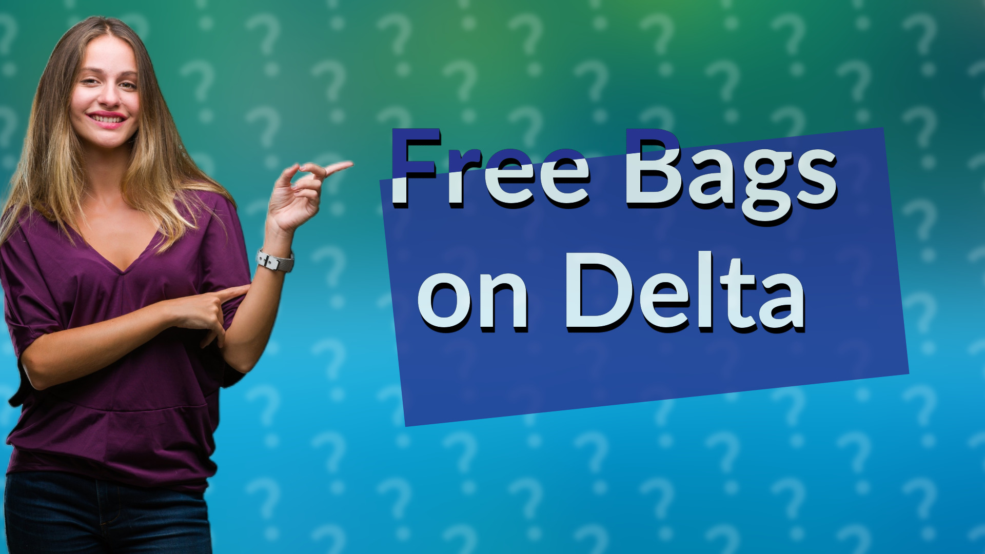 Free Bags on Delta