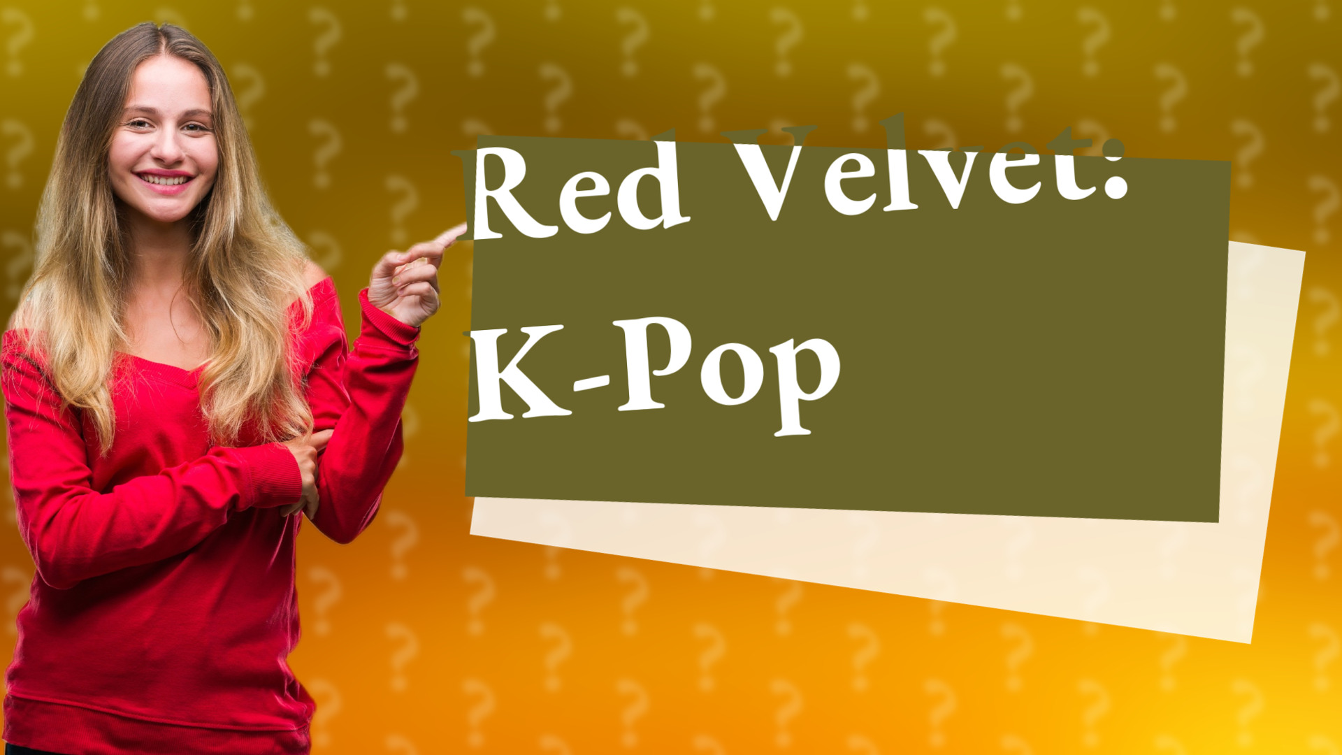 Red Velvet: K-Pop