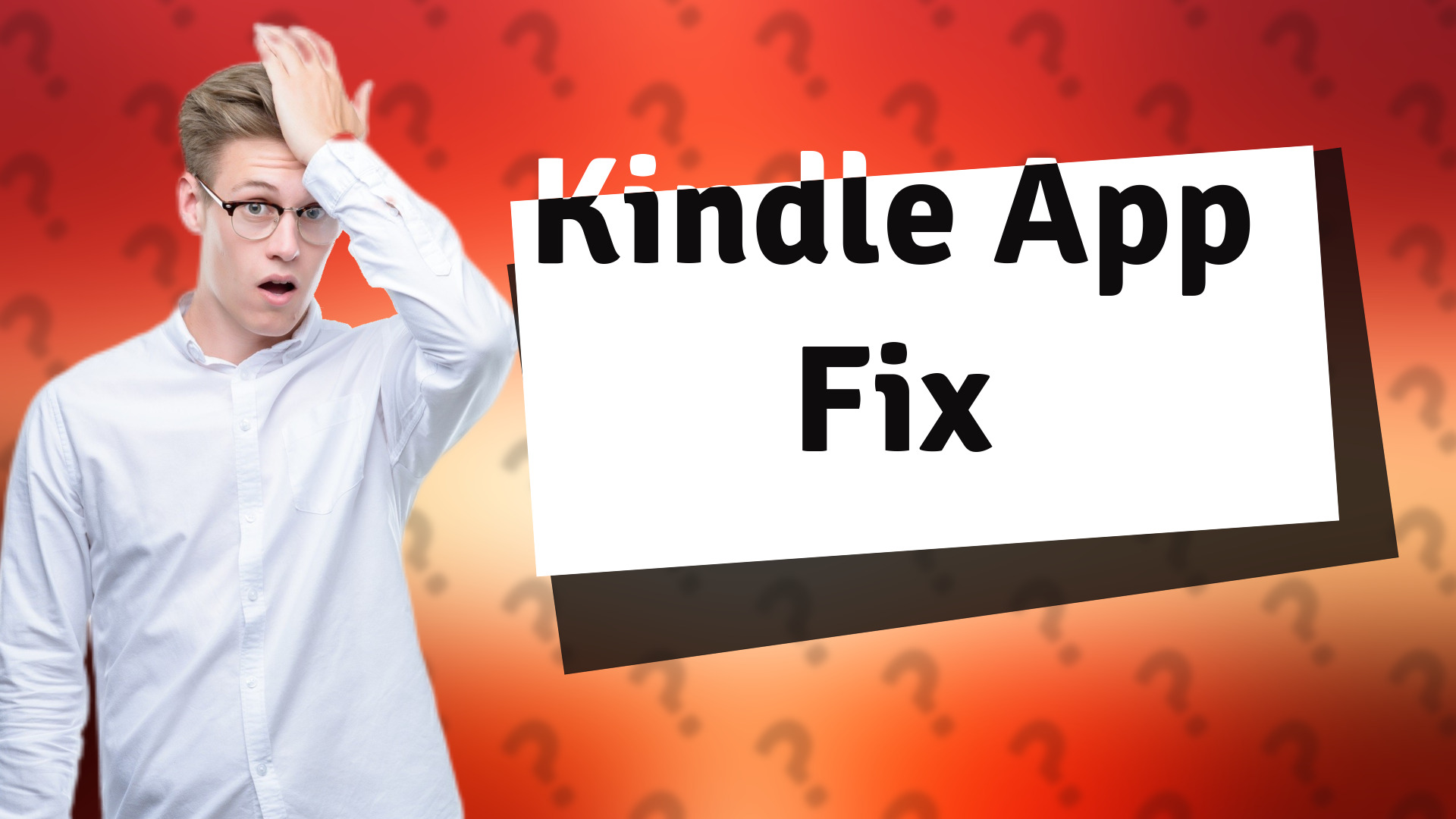 Kindle App Fix