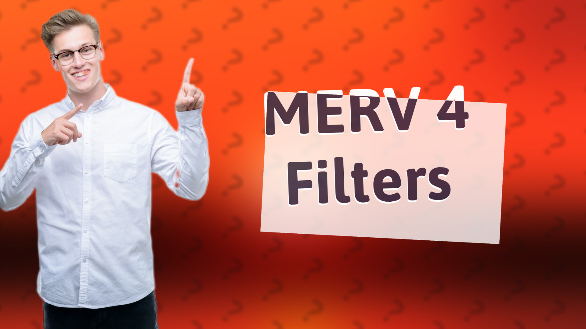 MERV 4 Filters