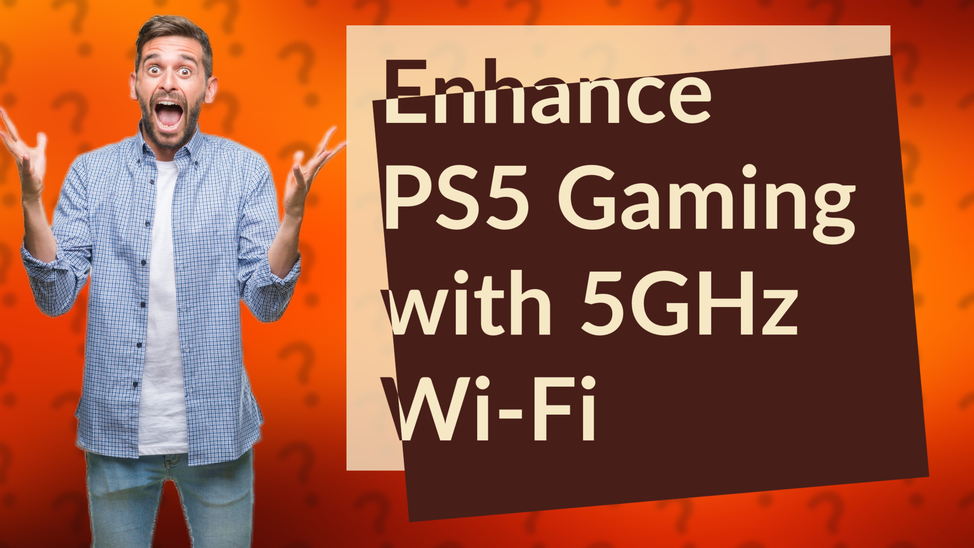 Enhance PS5 Gaming with 5GHz Wi-Fi