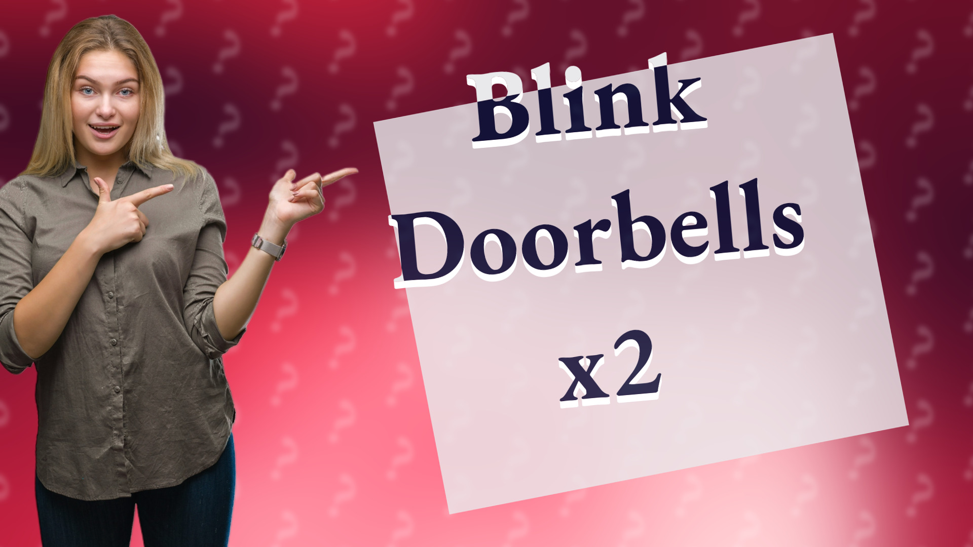 Blink Doorbells x2