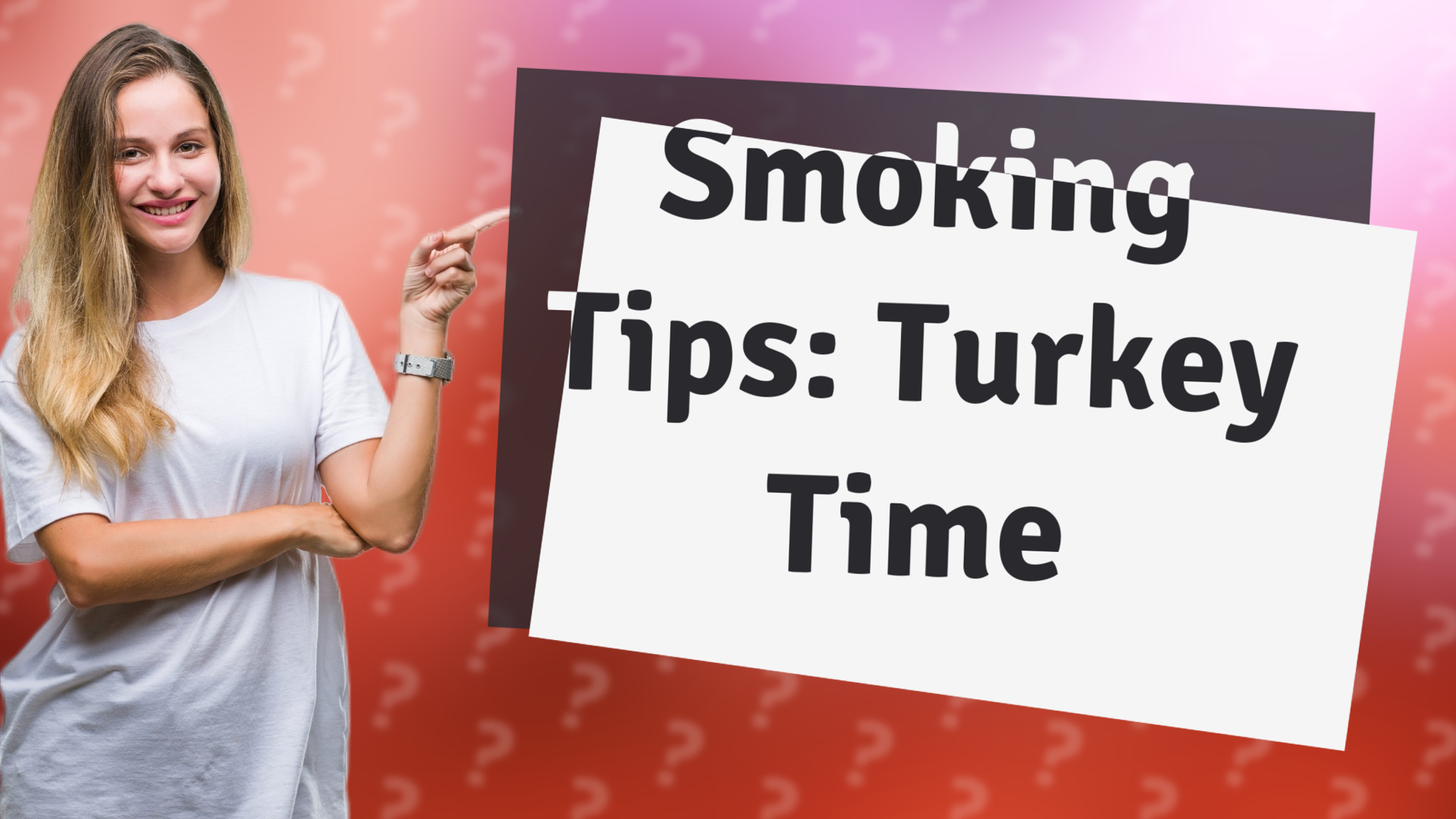 Smoking Tips: Turkey Time