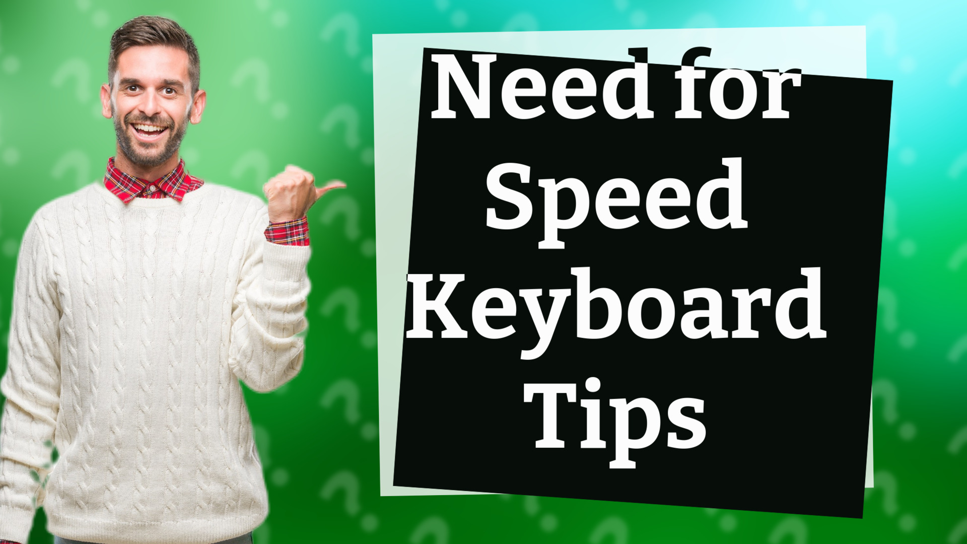 Need for Speed Keyboard Tips