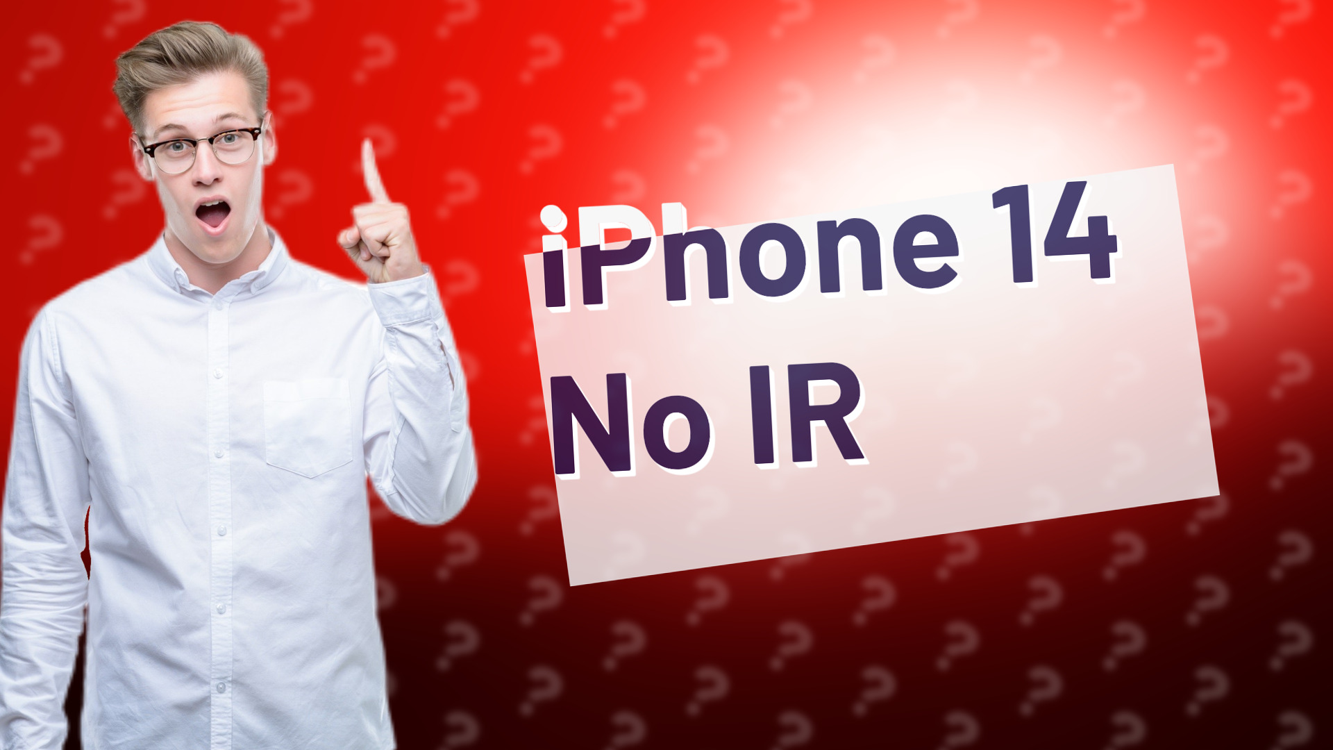 iPhone 14 No IR