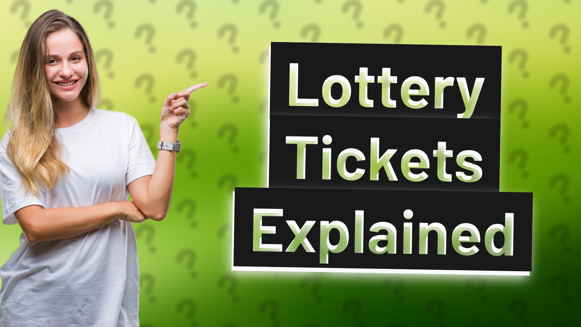 Lottery Tickets Explained