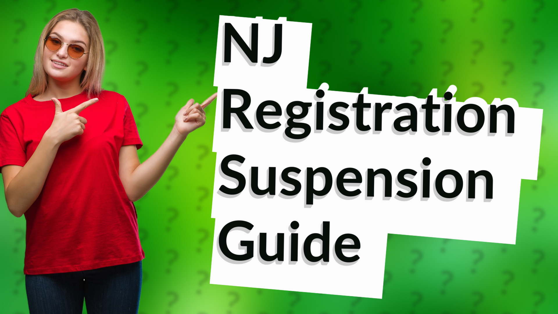 NJ Registration Suspension Guide