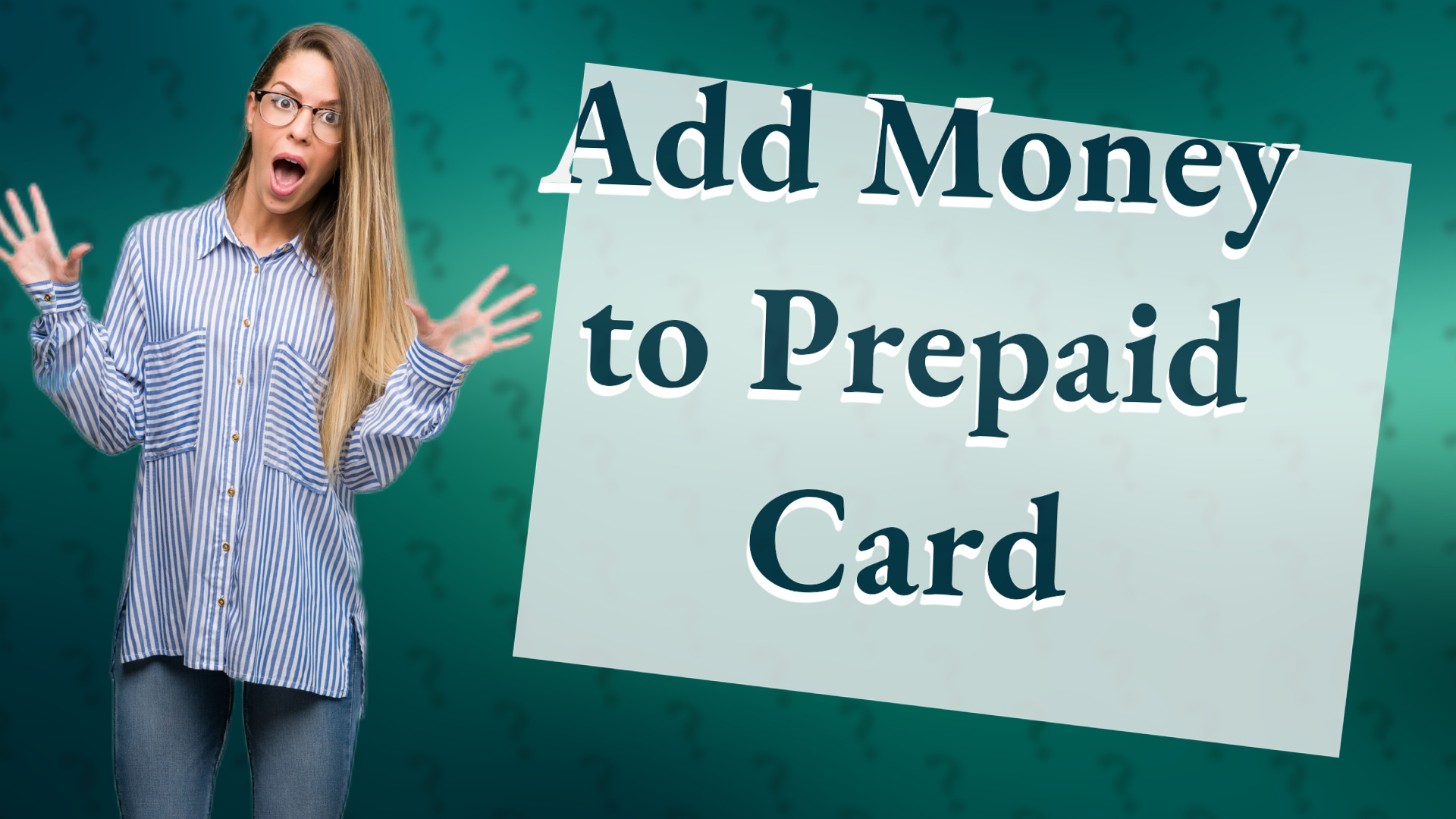 Add Money to Prepaid Card