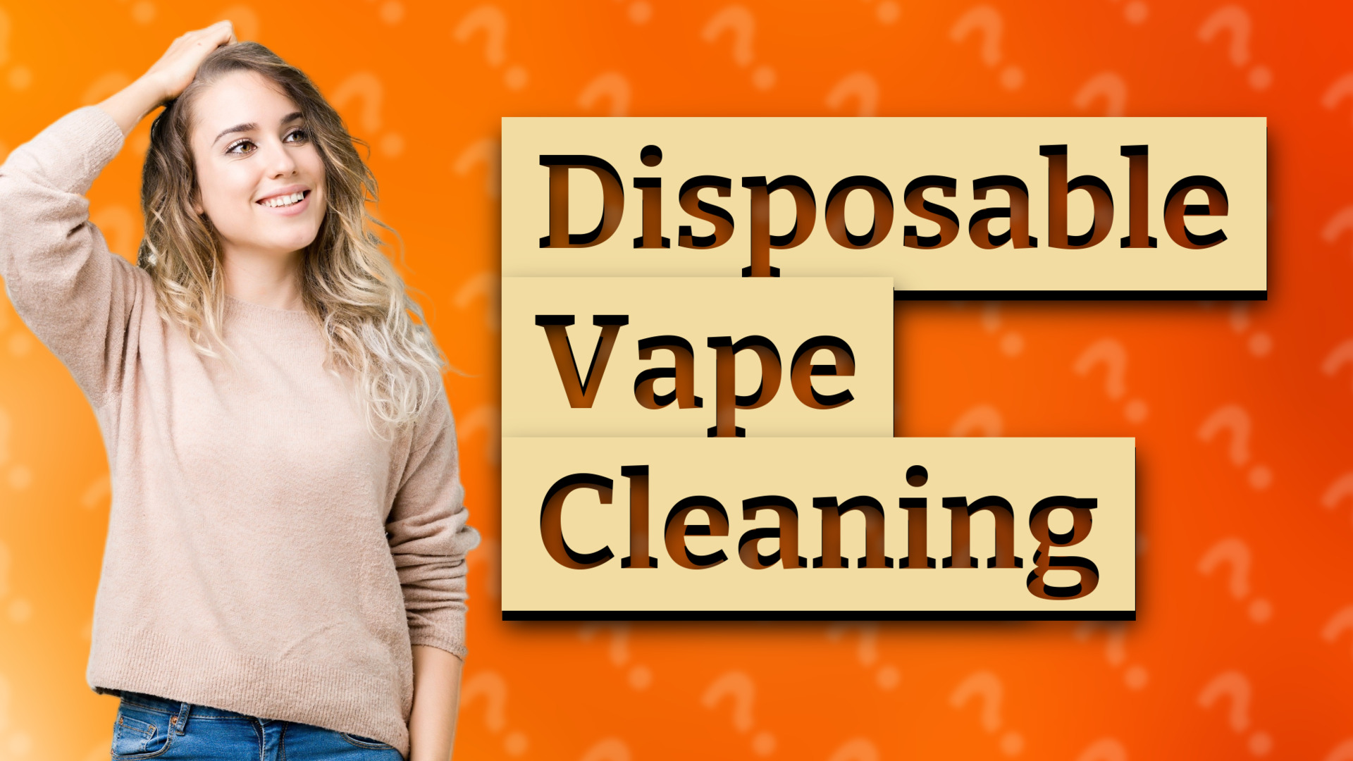 Disposable Vape Cleaning