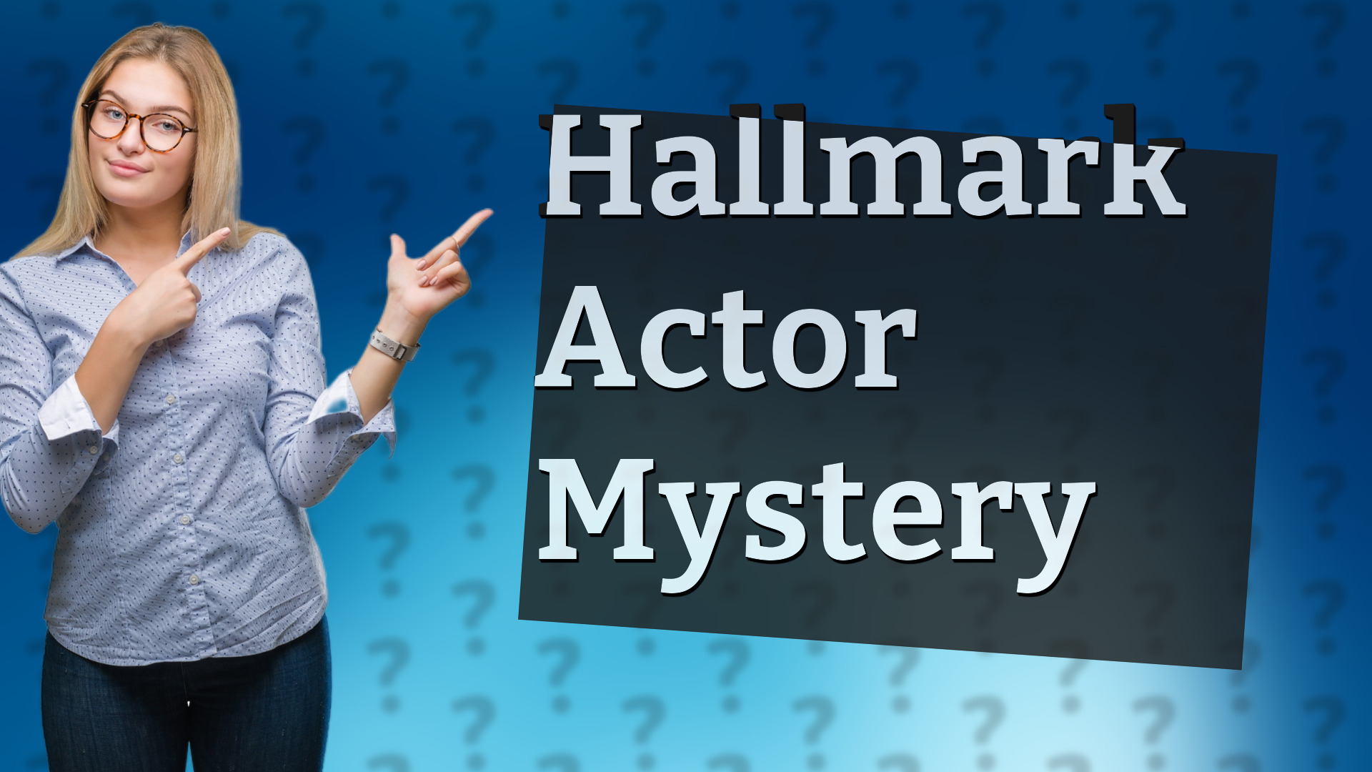 Hallmark Actor Mystery