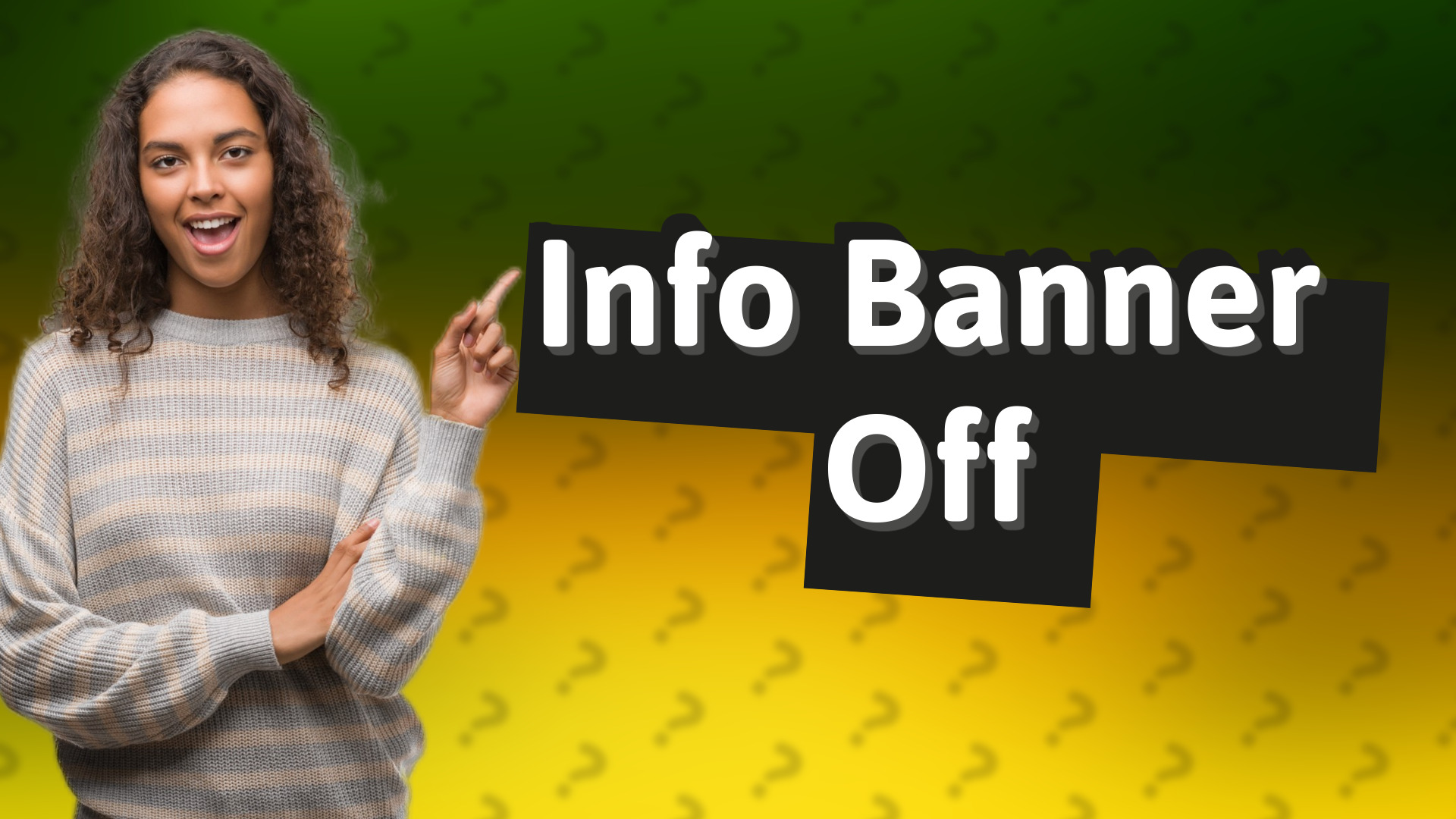 Info Banner Off