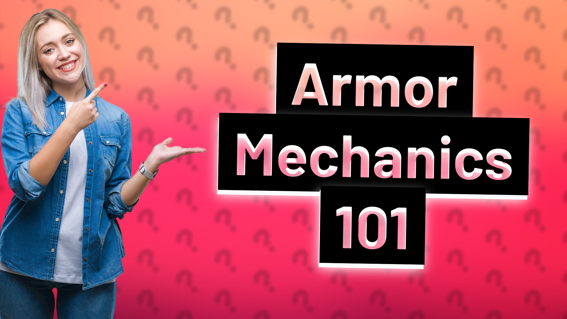 Armor Mechanics 101
