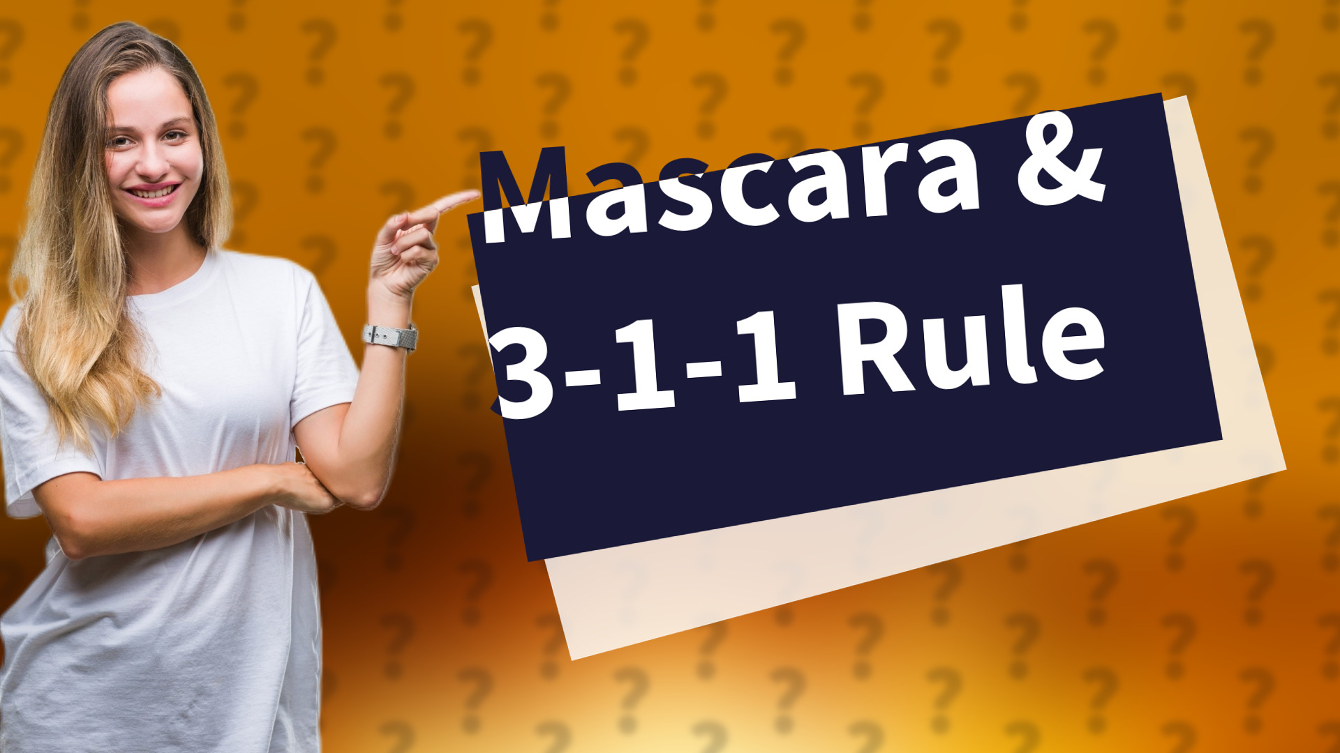 Mascara & 3-1-1 Rule