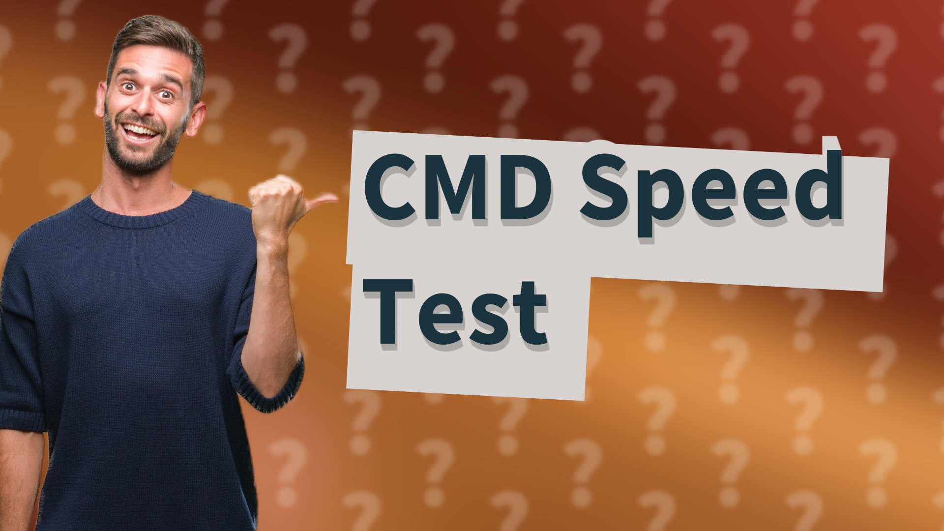 CMD Speed Test