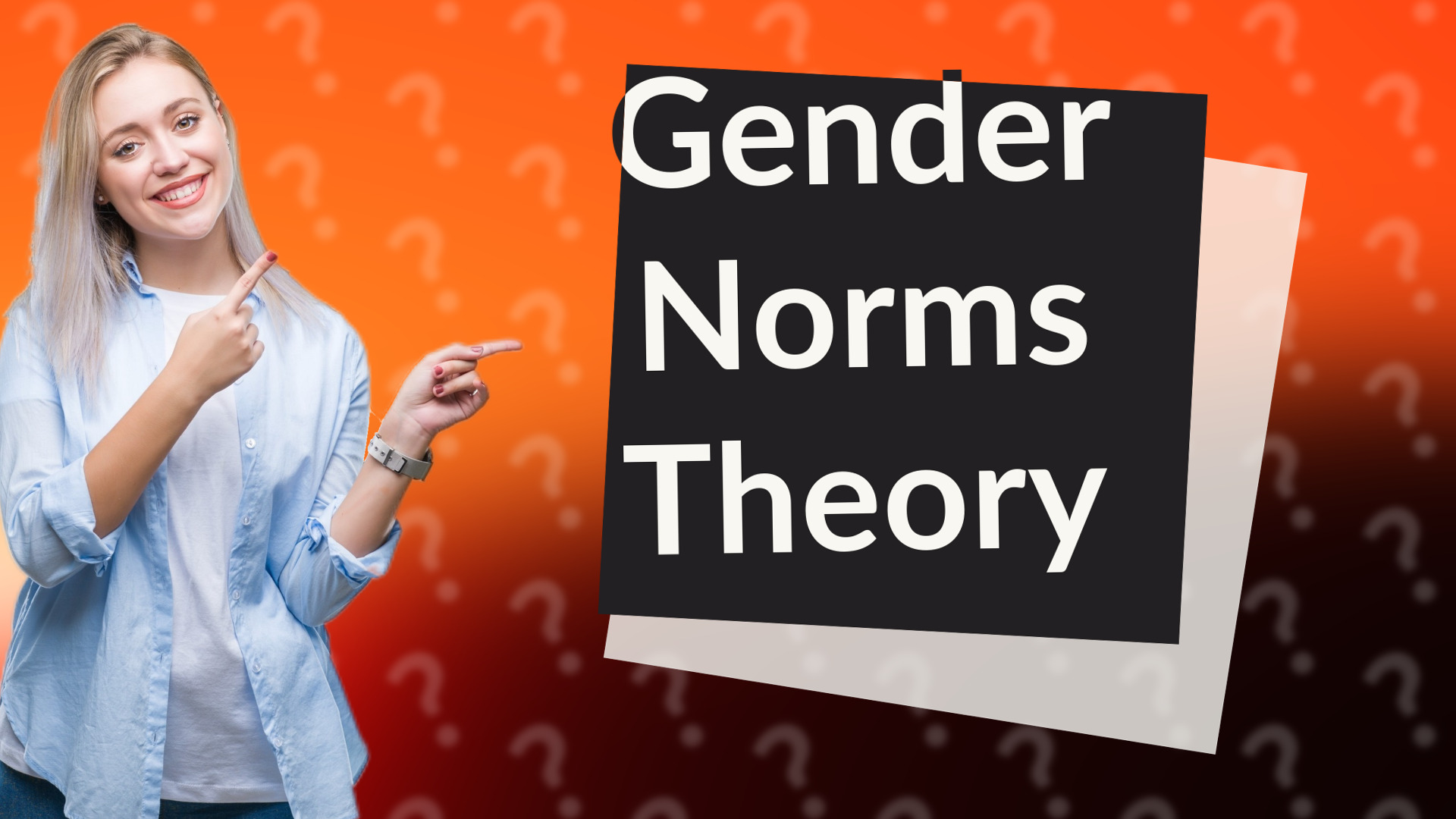 Gender Norms Theory