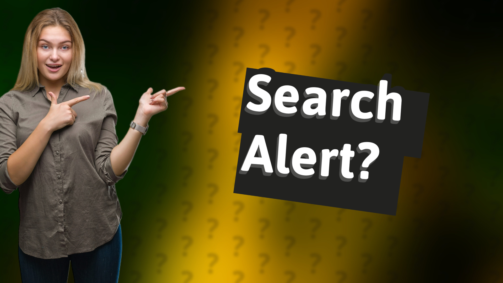 Search Alert?