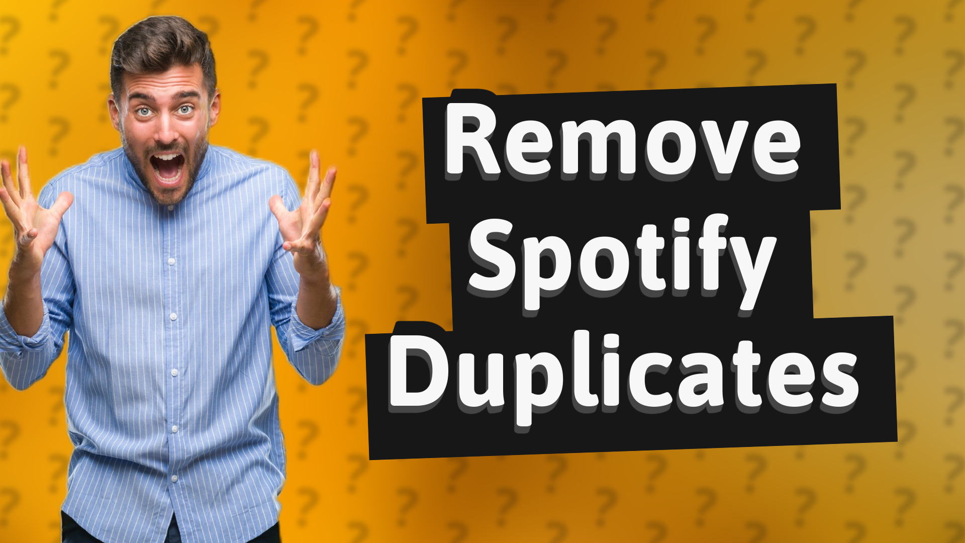 Remove Spotify Duplicates