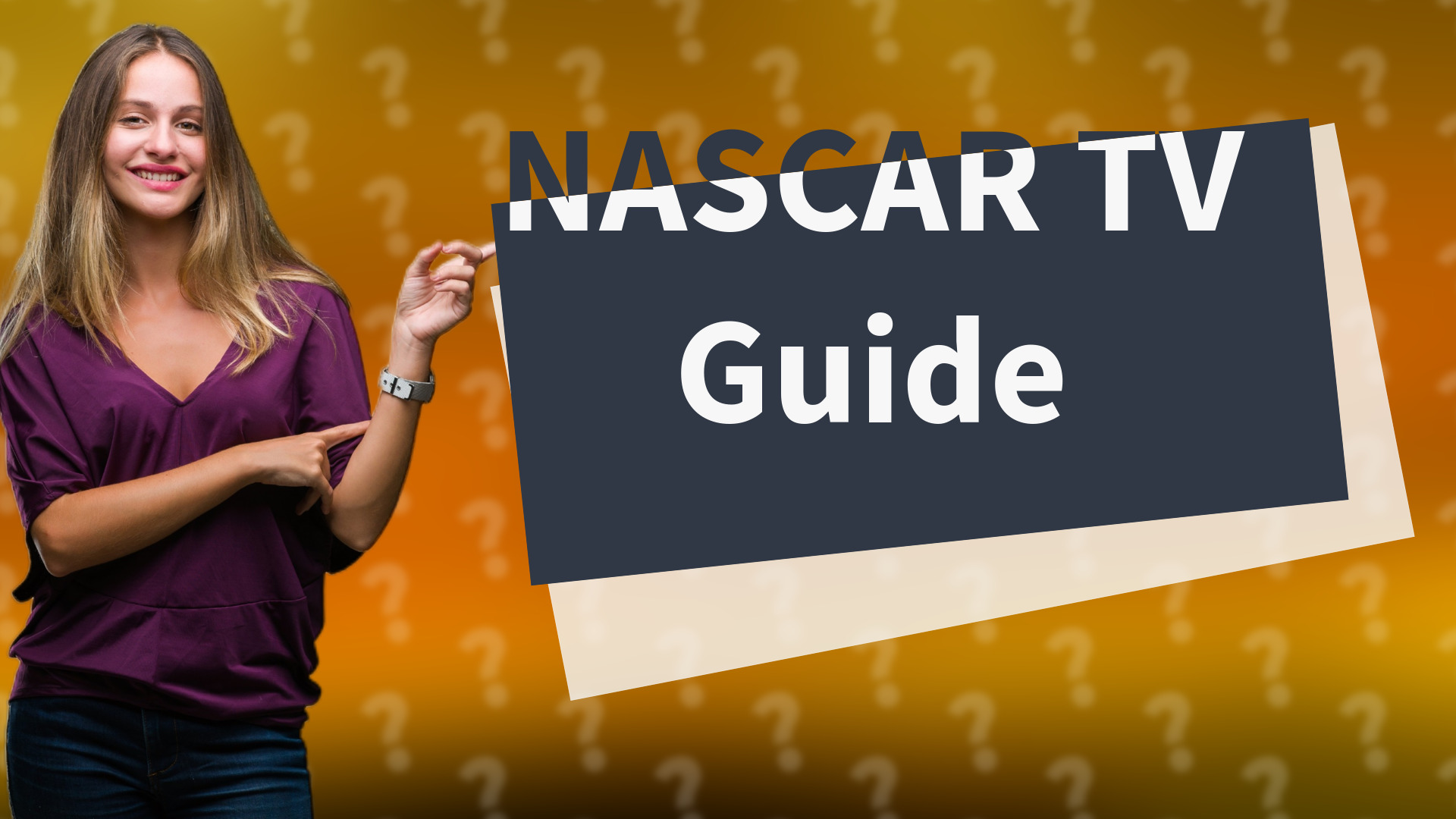 NASCAR TV Guide