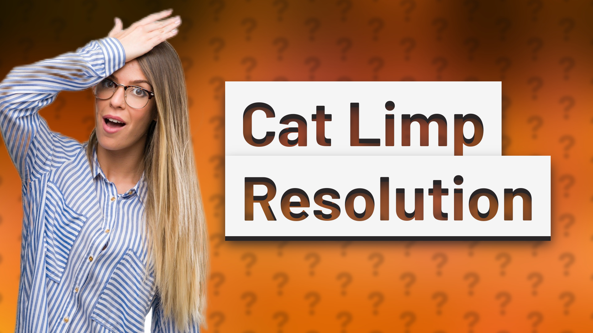 Cat Limp Resolution
