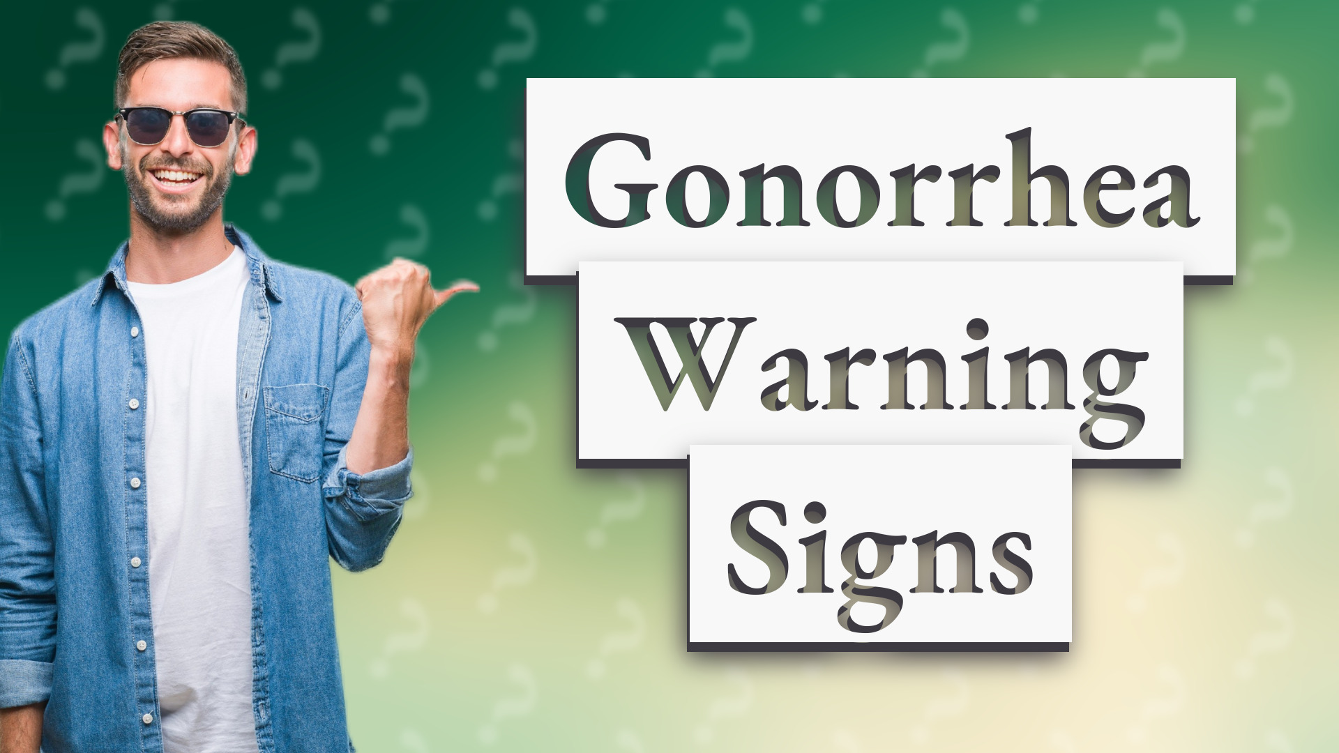 Gonorrhea Warning Signs