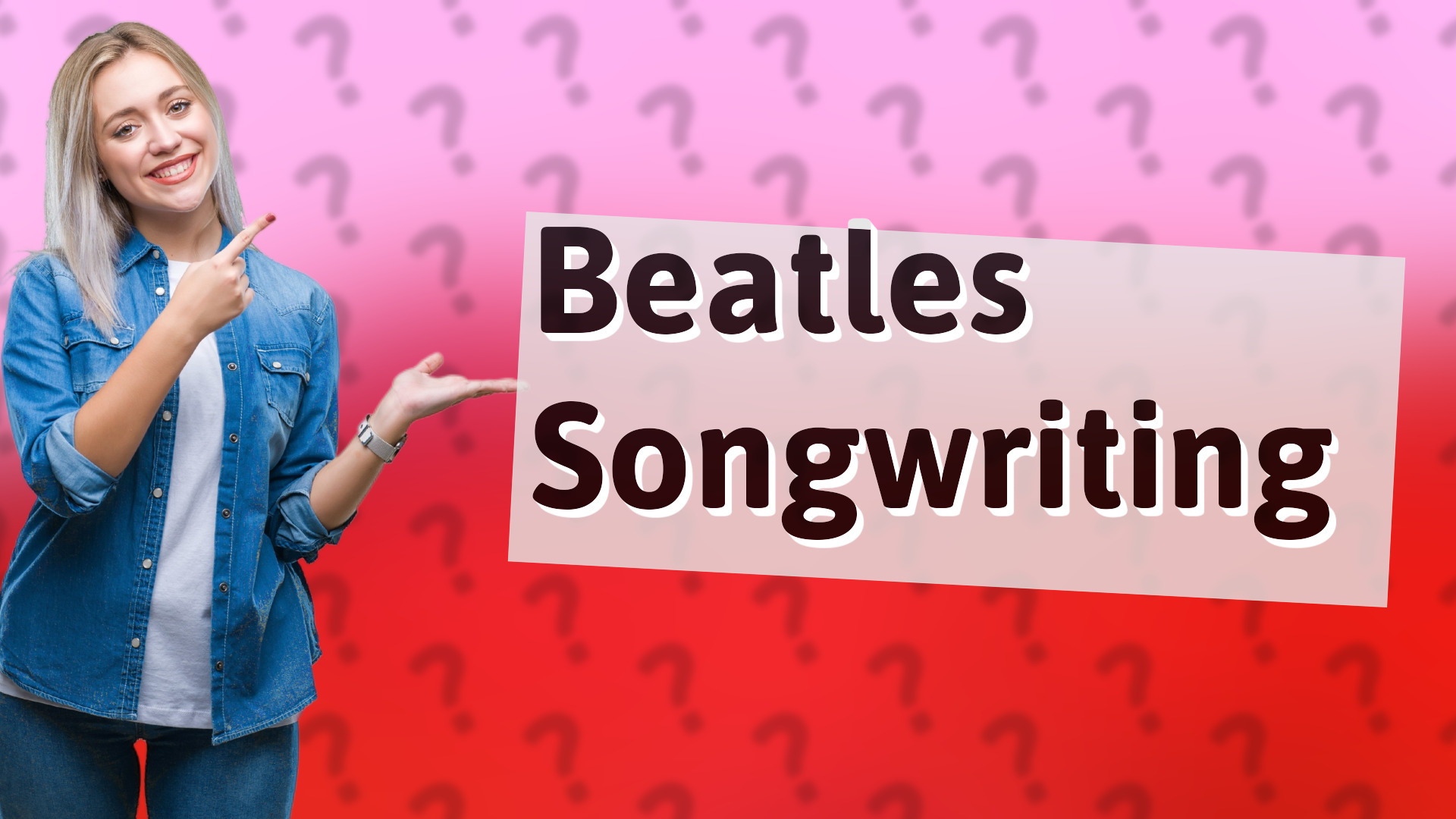Beatles Songwriting
