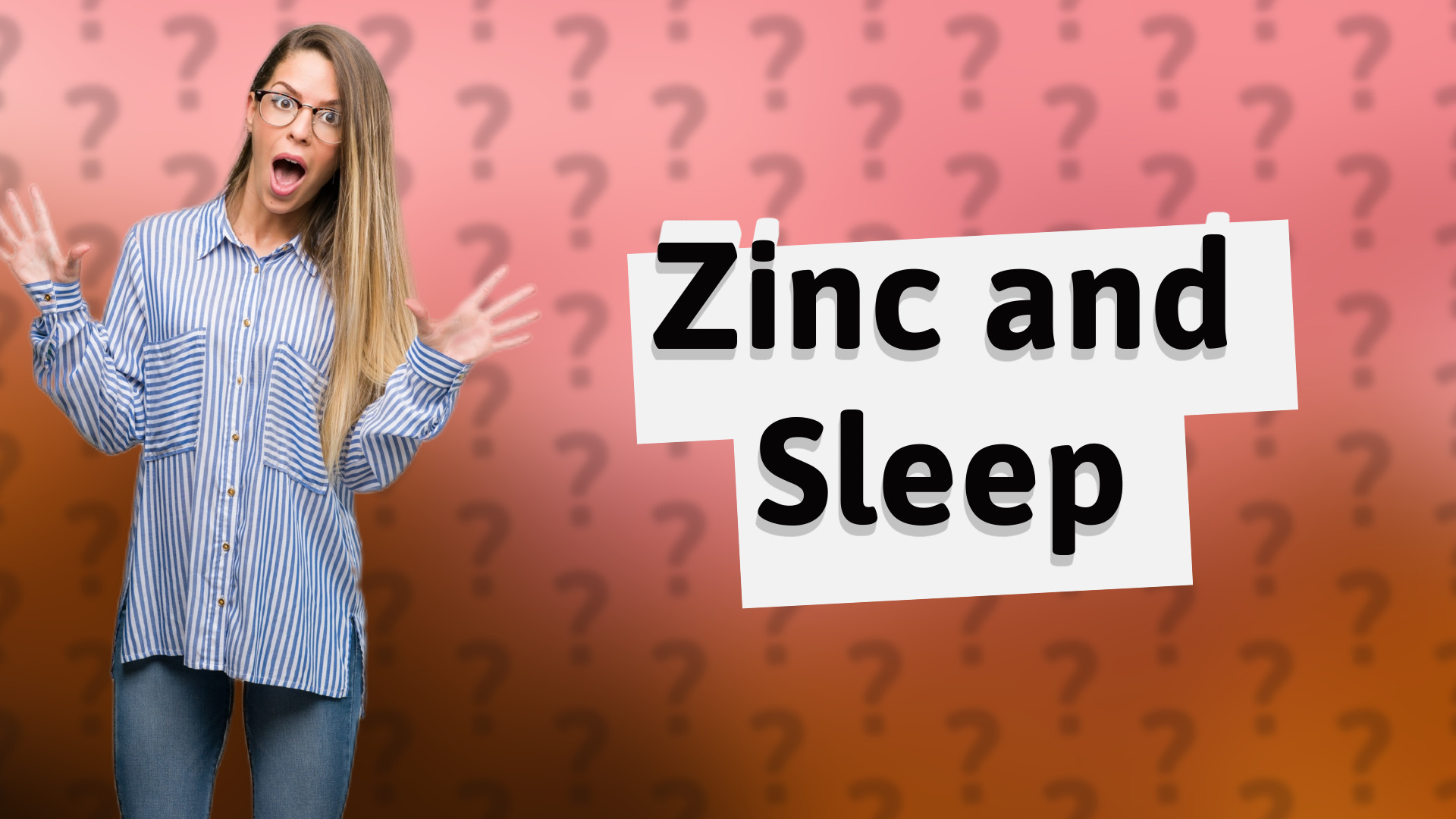 Zinc and Sleep