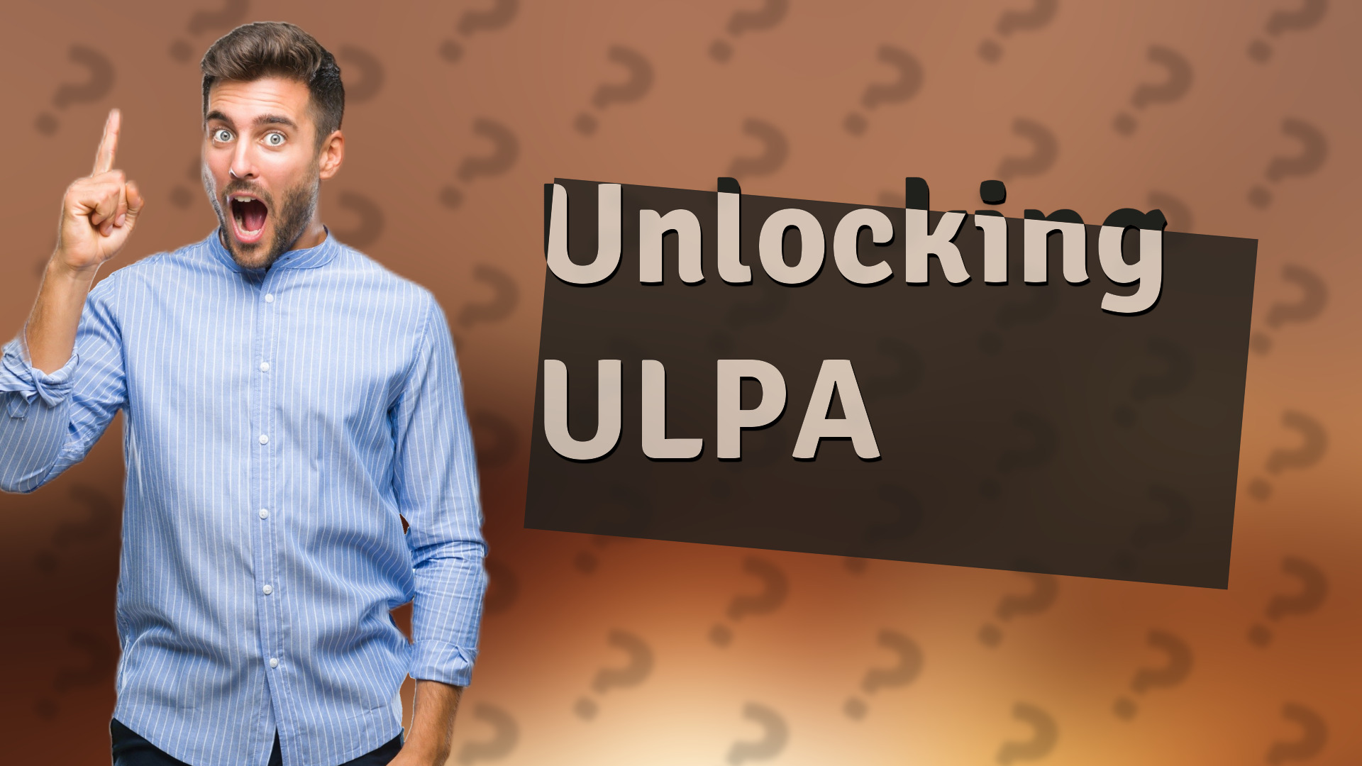 Unlocking ULPA