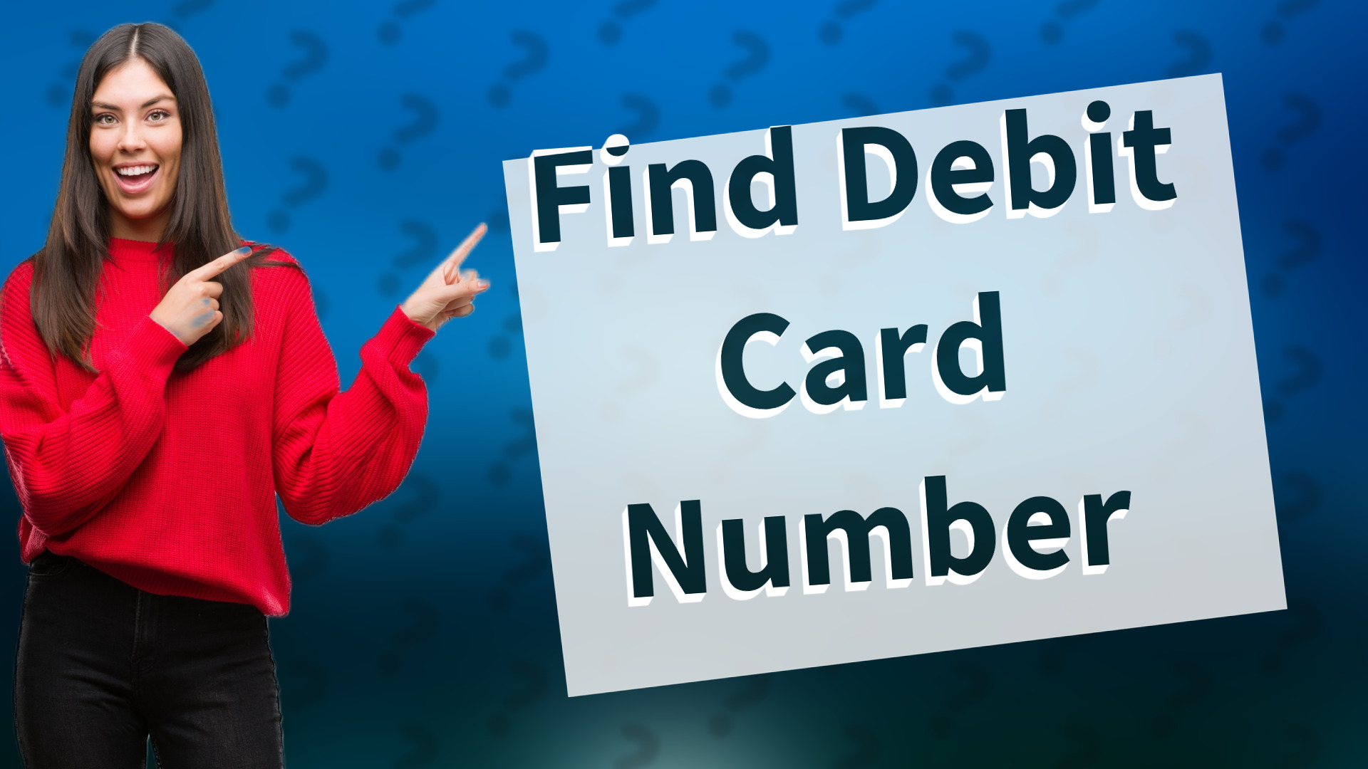 Find Debit Card Number