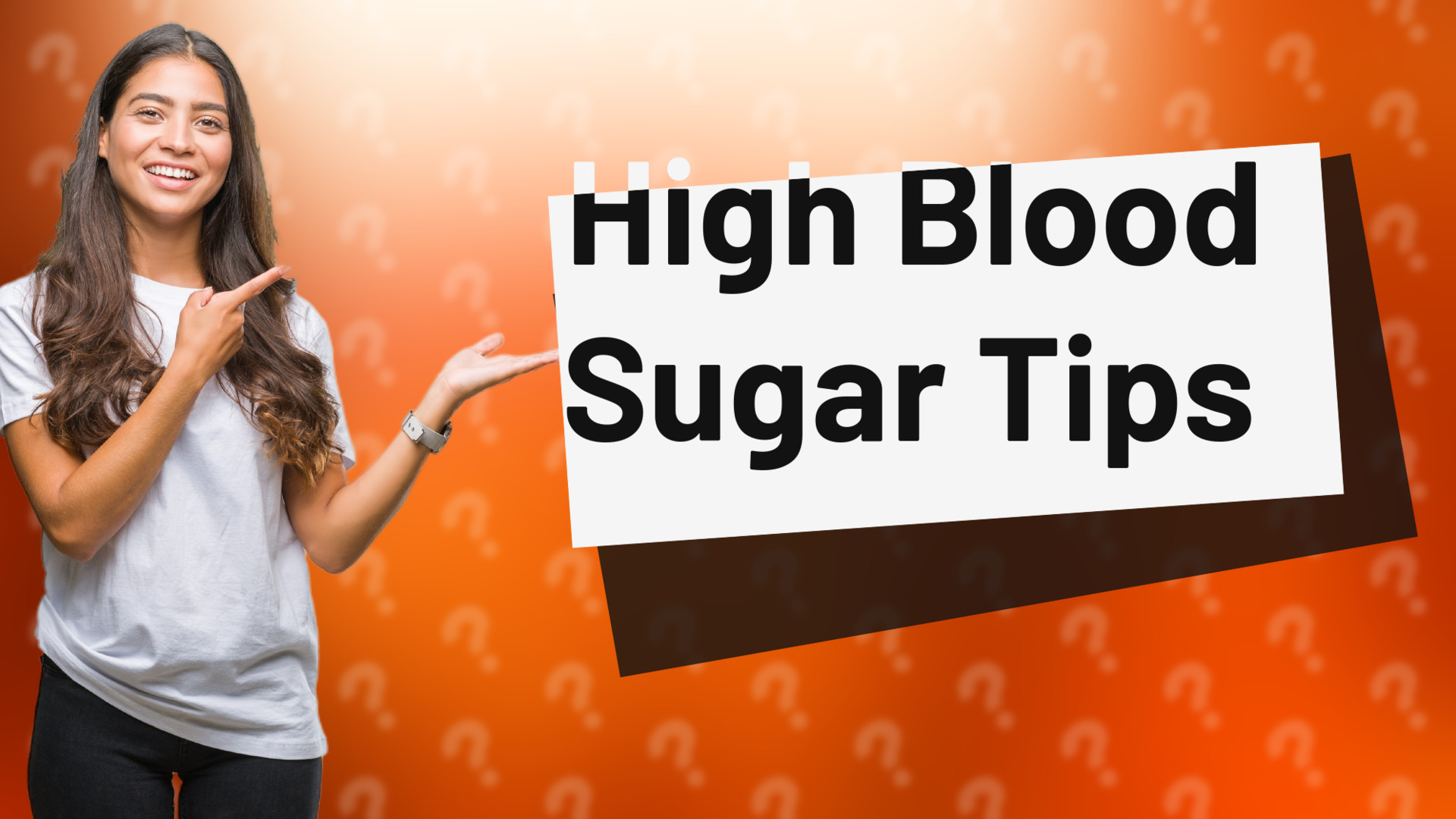 High Blood Sugar Tips