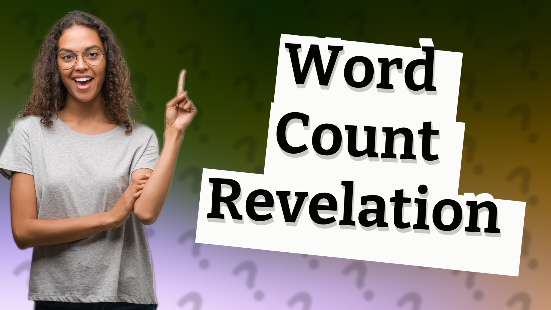 Word Count Revelation