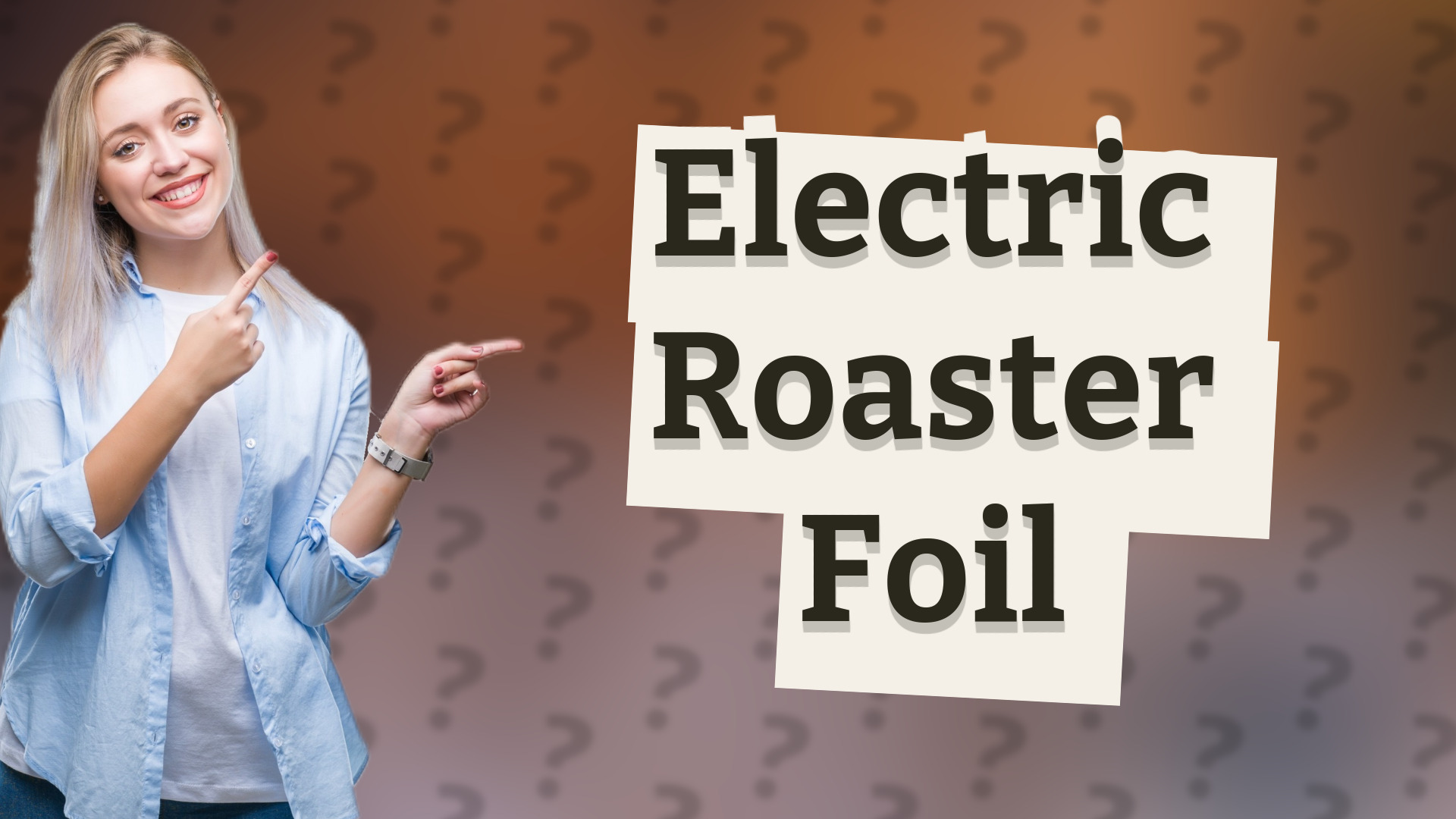 Electric Roaster Foil