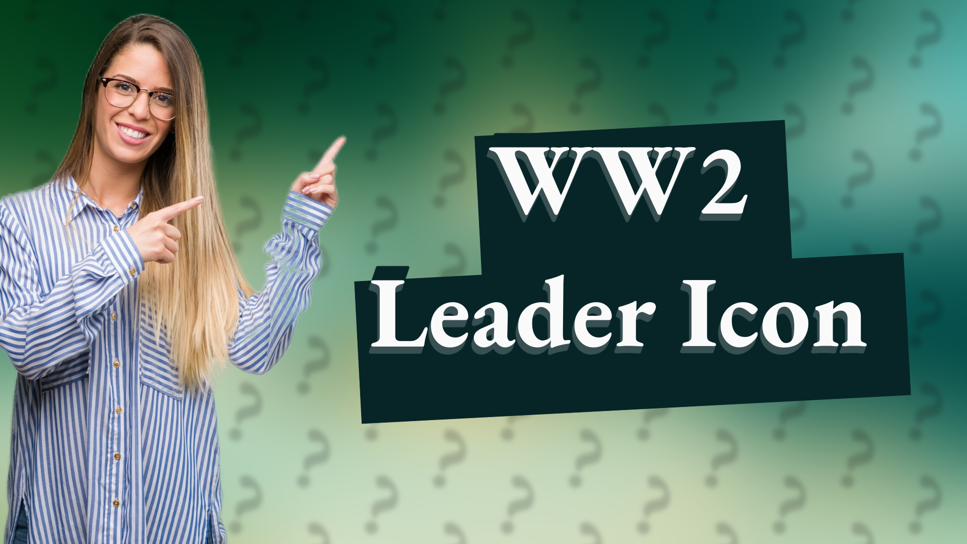 WW2 Leader Icon