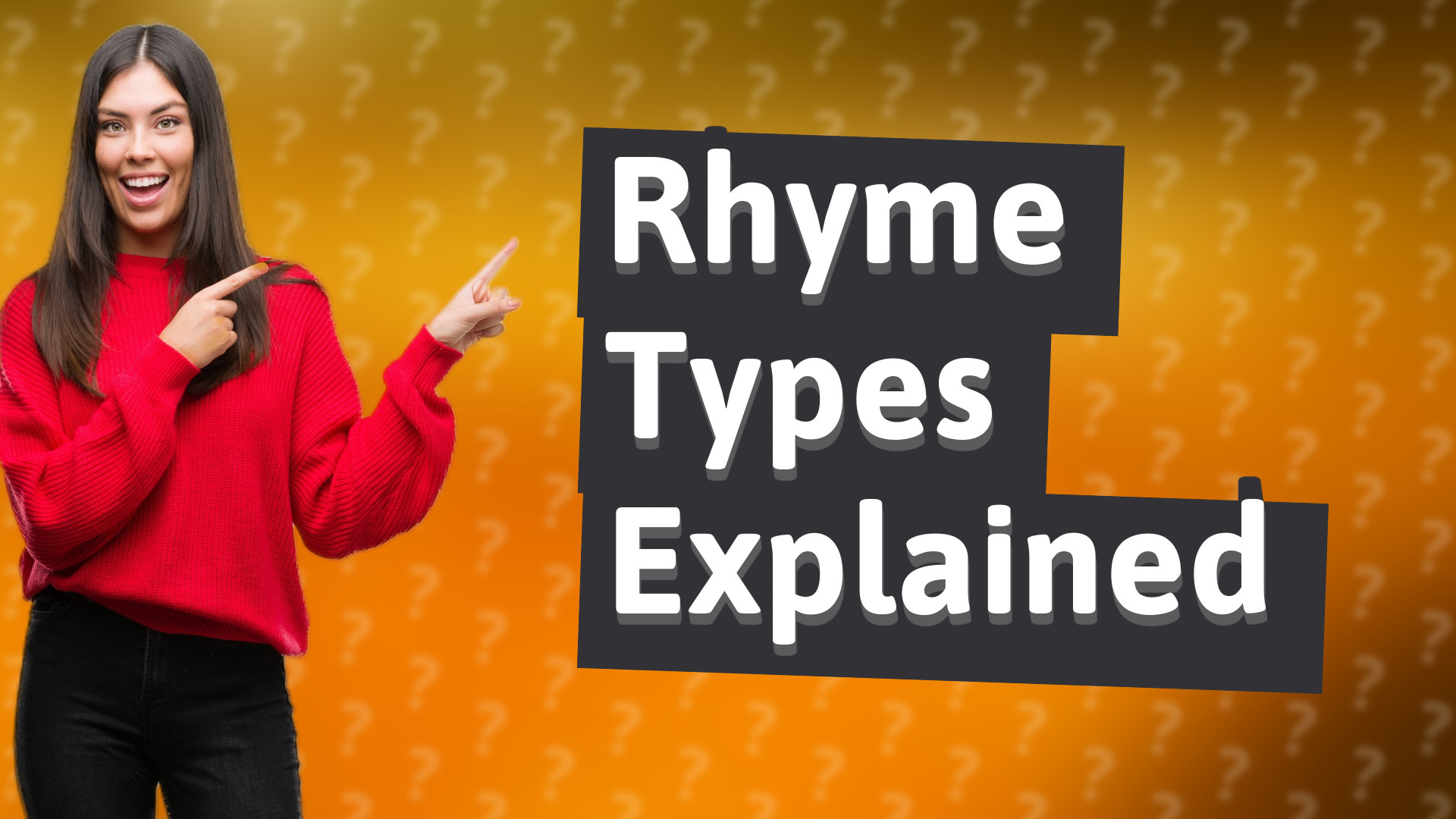 Rhyme Types Explained